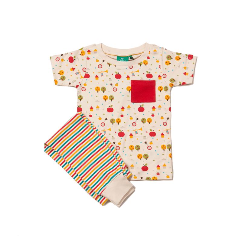 Little Green Radicals T-Shirt und Hose Playset Apfel 18-24 Monate Größe 92