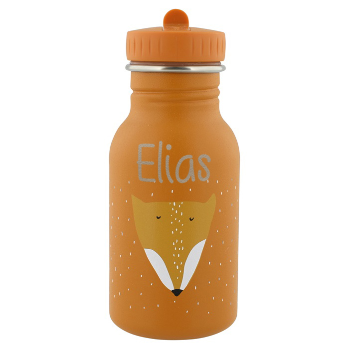 Trixie Trinkflasche aus Edelstahl Mr Fox Fuchs 350ml personalisiert