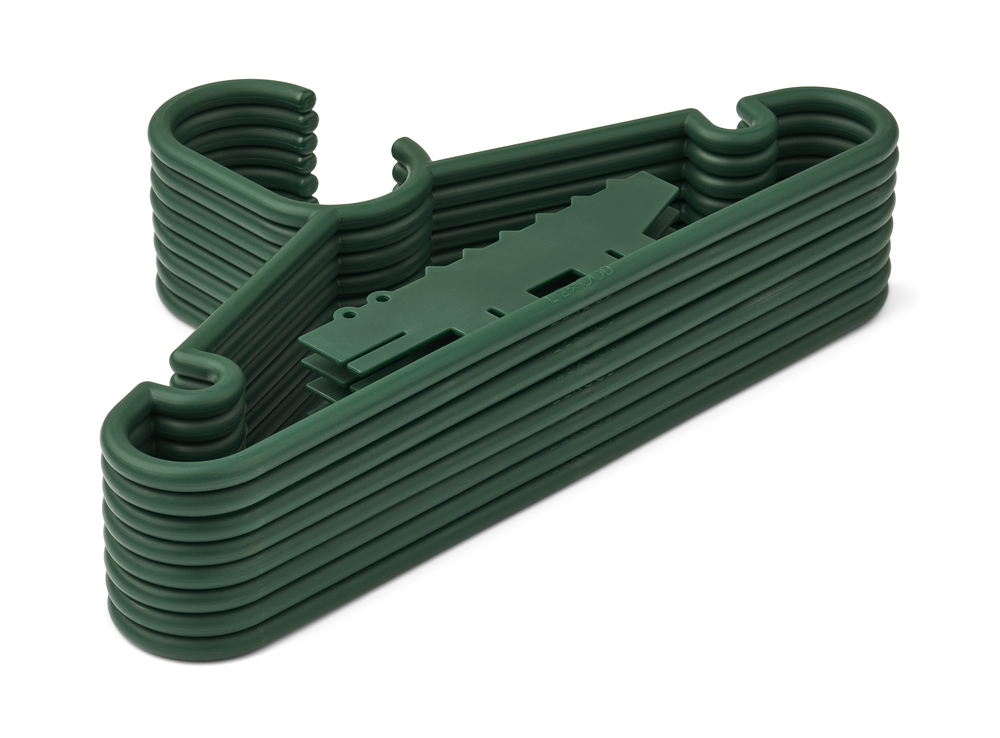 Liewood Kinderkleiderbügel Falton Hanger 8 Stück Krokodil Garden Green