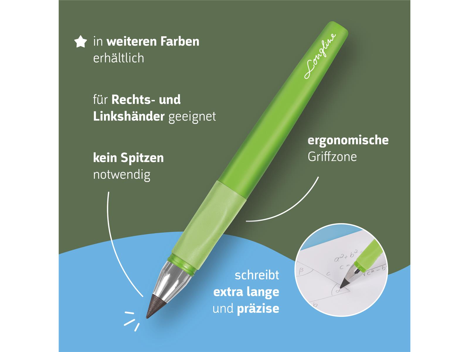 Brunnen Bleistift Remove Longline H kiwi
