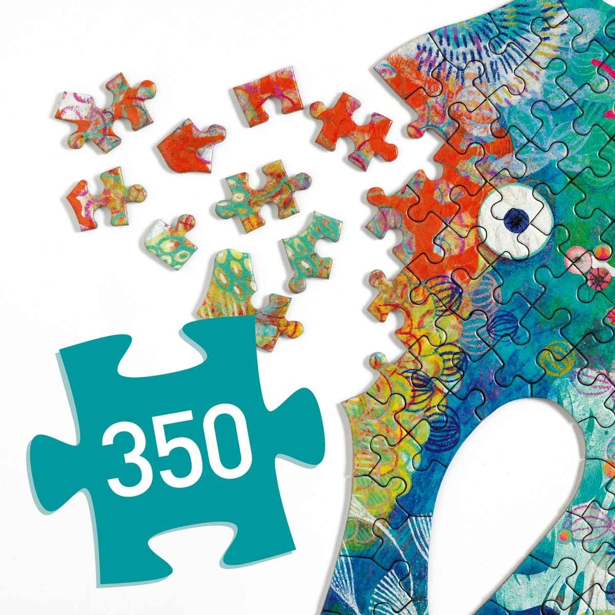 Djeco Puzz'Art Puzzle Seepferdchen 350 Teile Djeco Puzz'Art Puzzle Seepferdchen 350 Teile