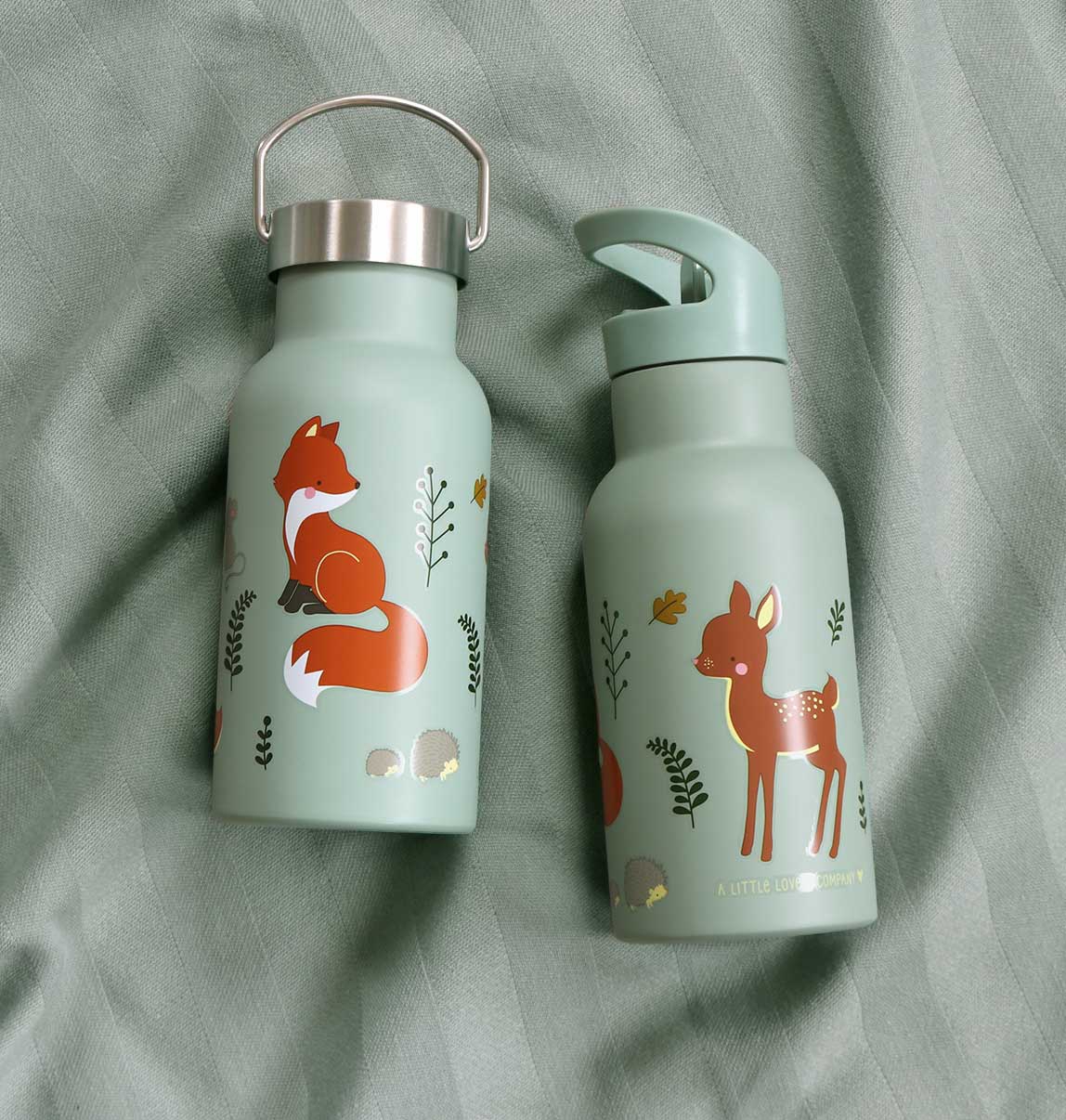 A little lovely company Trinkflasche aus Edelstahl Waldfreunde 350 ml A little lovely company Trinkflasche aus Edelstahl Waldfreunde 350 ml