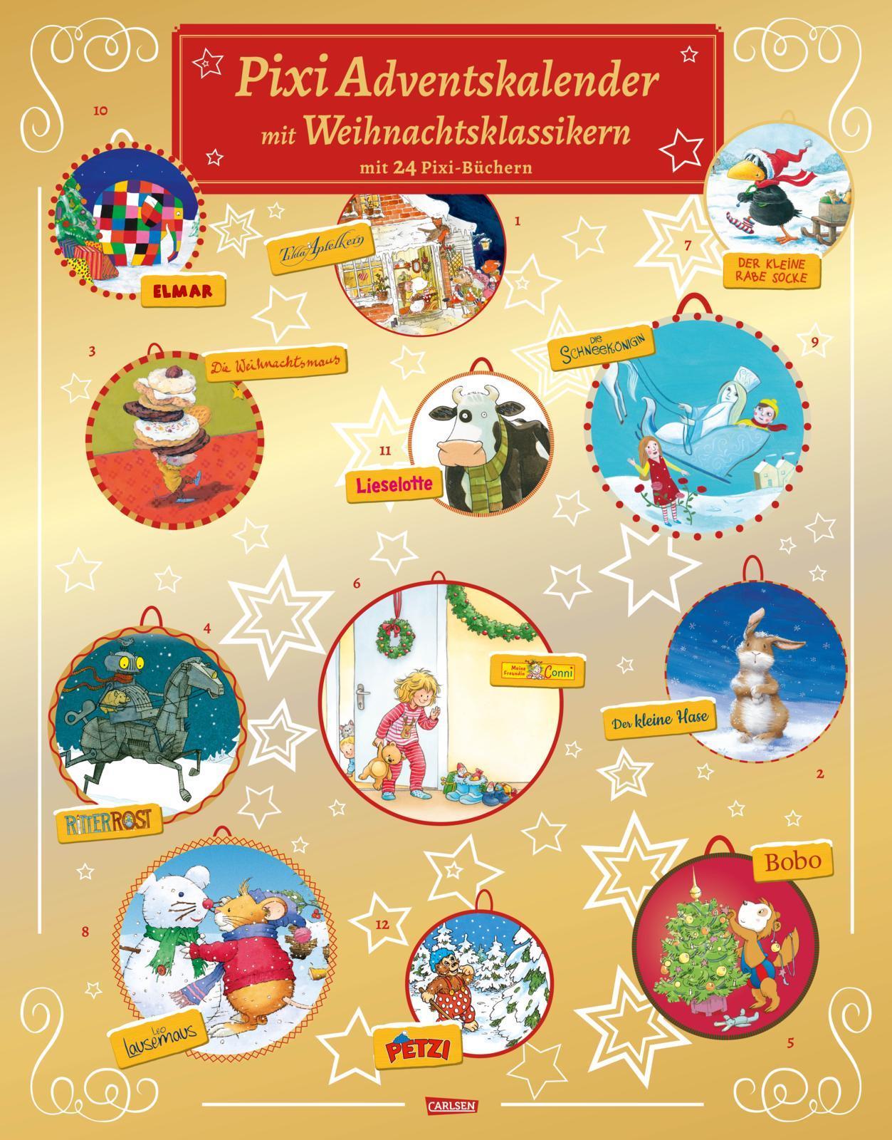 Pixi Adventskalender Gold 2022