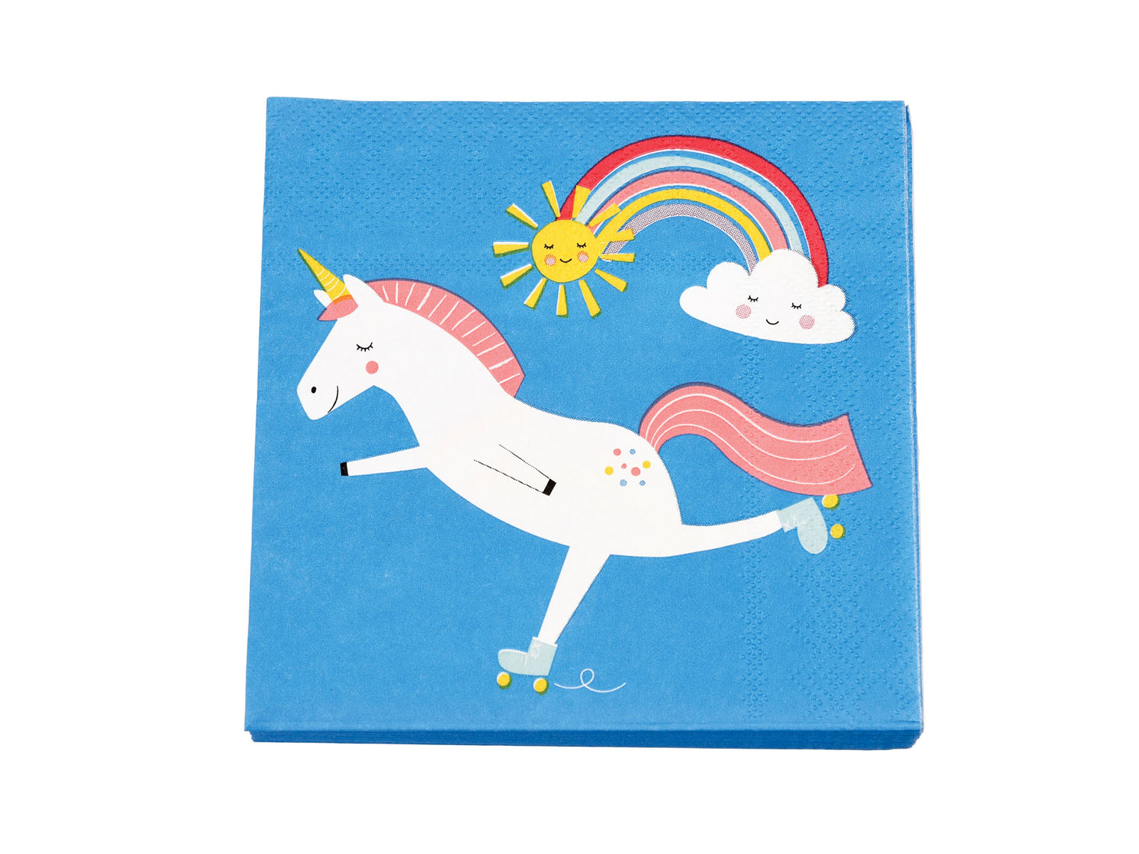 Rex International Kinder Papierservietten Motiv Magical Unicorn blau 20 Stück