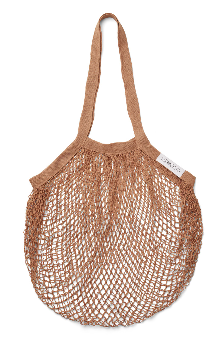 Liewood Einkaufsnetz aus Baumwolle Nuka mesh tote bag Tuscany rose