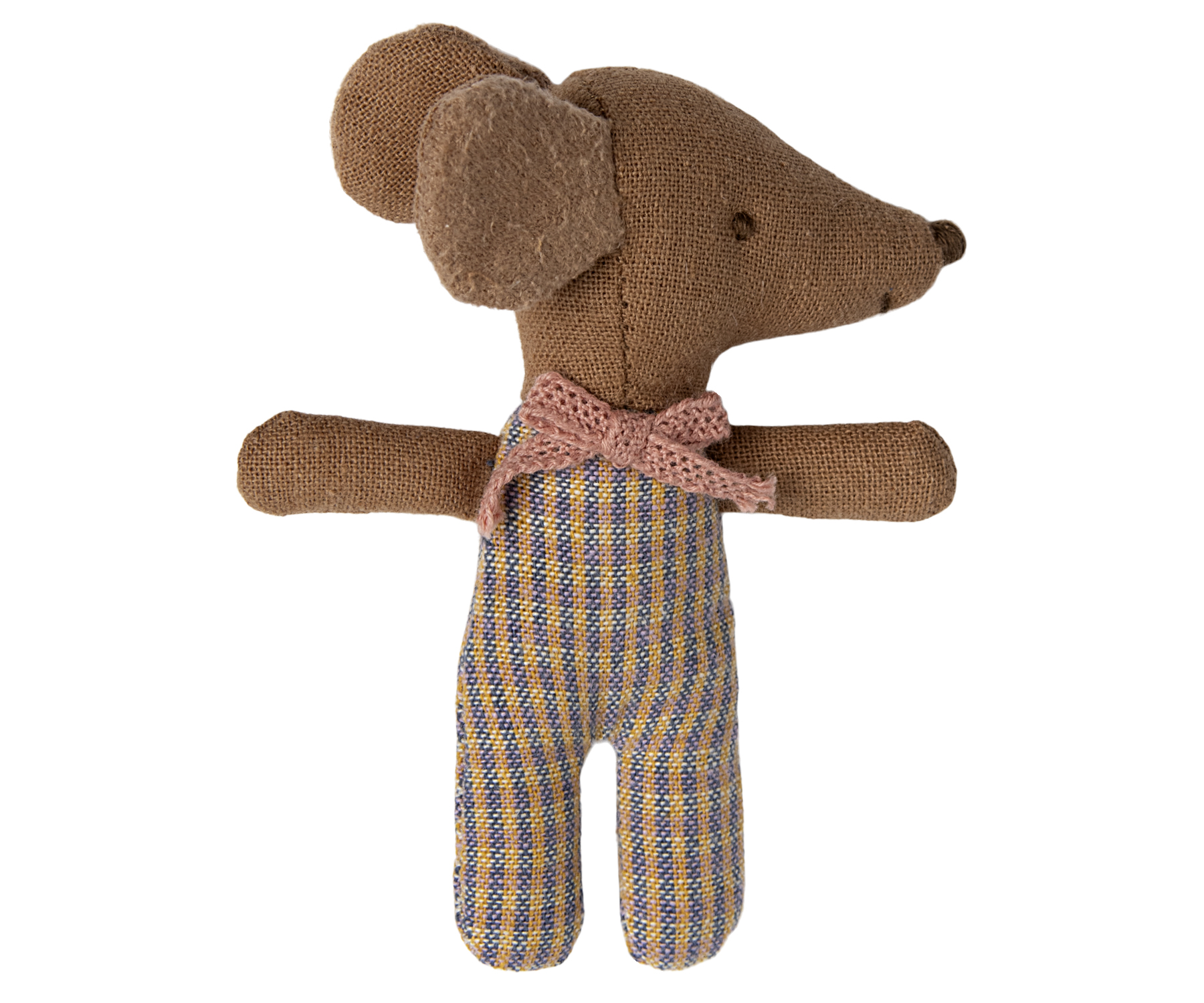 Maileg Babymaus Puppe Sleepy/Wakey in Streichholzschachtel Rose