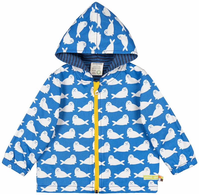Loud + Proud Wasserabweisende Jacke Cobald Robbe Seehund 62/68