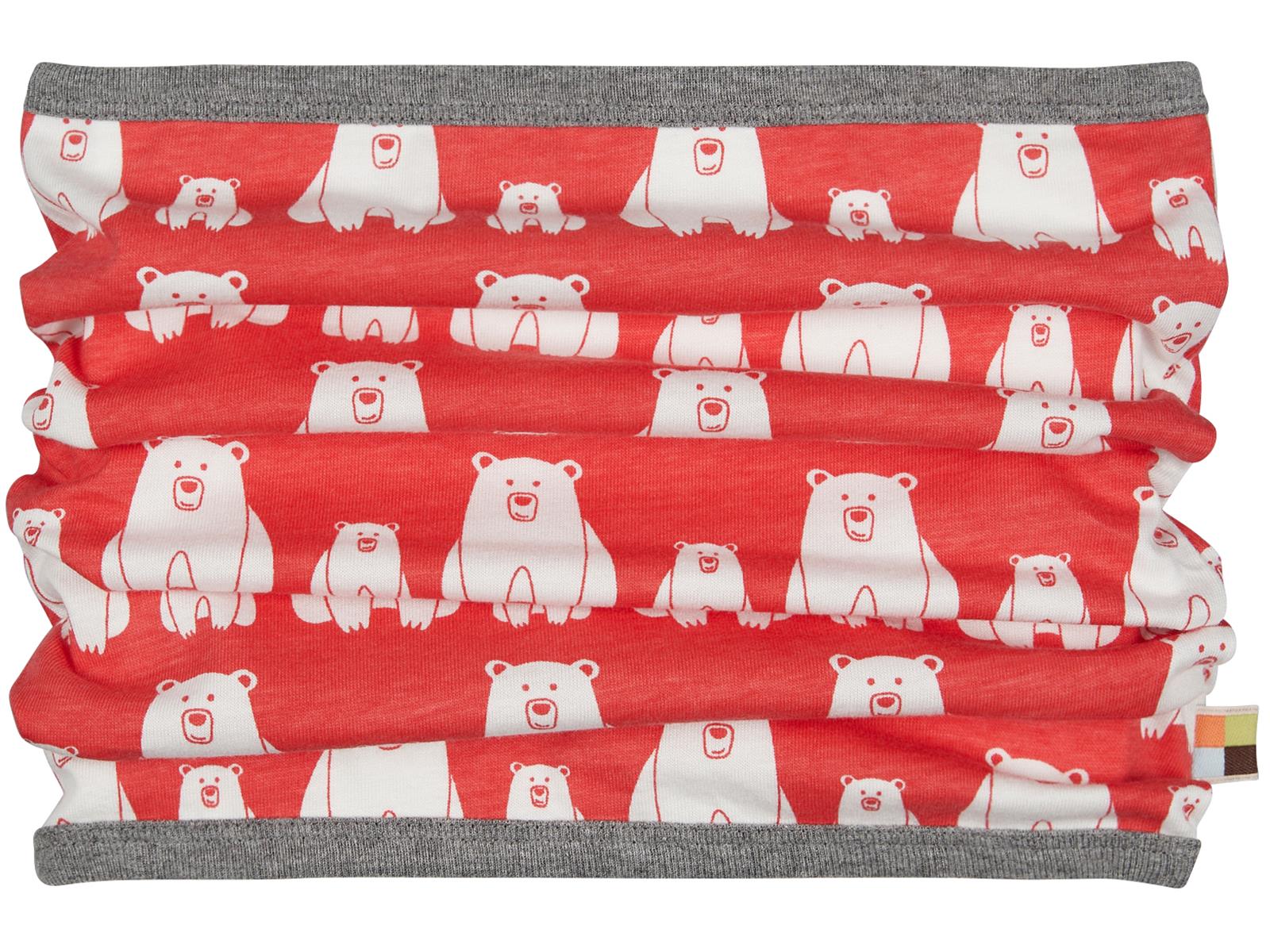 Loud + Proud Kinder Schlauchschal Eisbär 7078 Melone Einheitsgröße