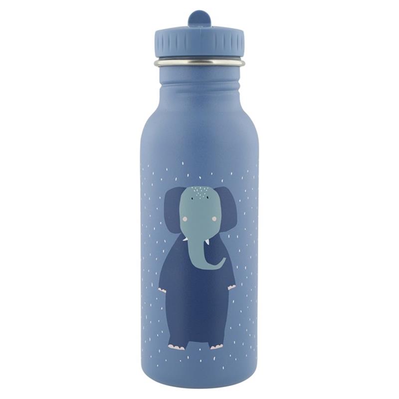 Trixie Trinkflasche aus Edelstahl Mr Elephant Elefant blau 500ml personalisiert