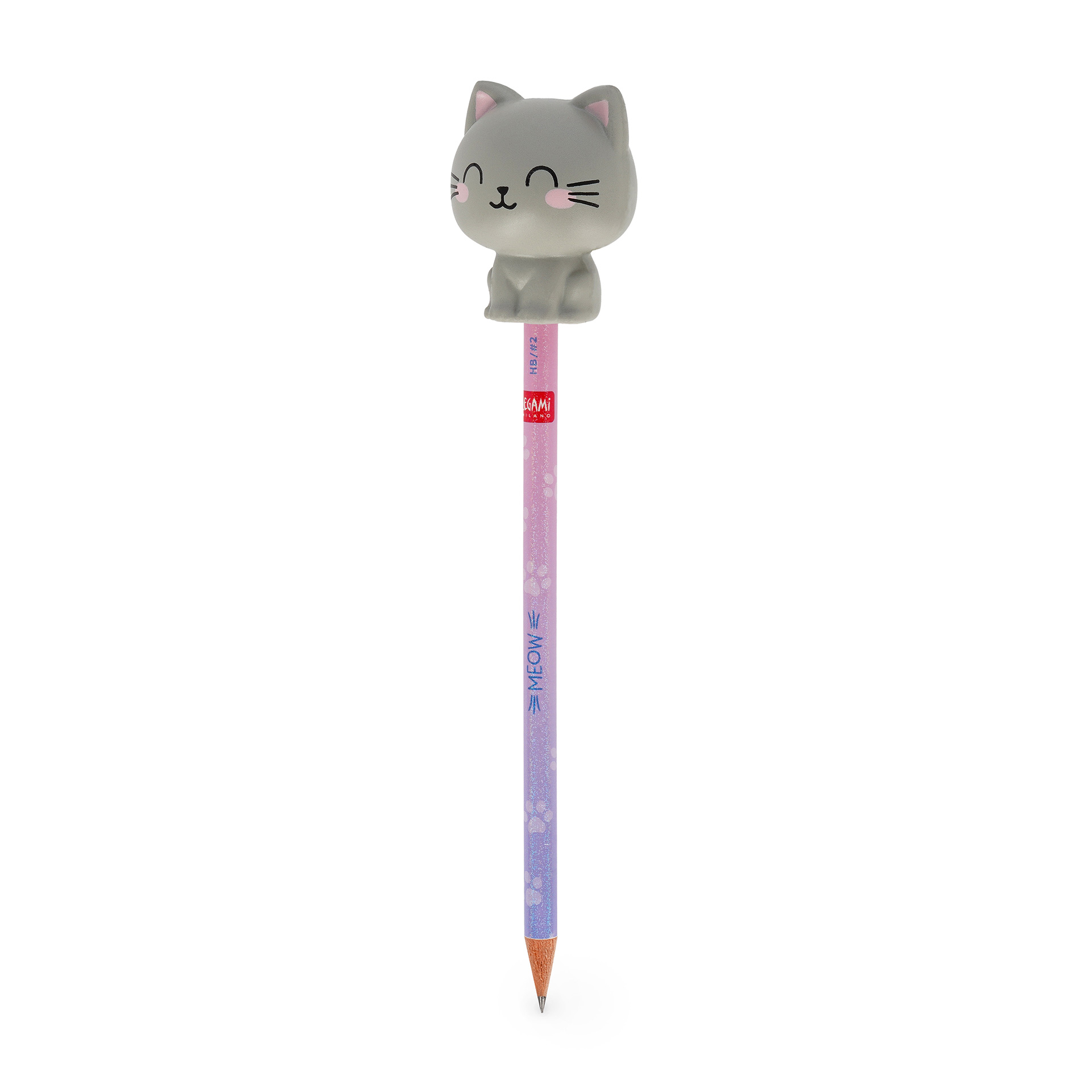 Legami Squeezies Anti-Stress-Bleistift Kitty Katze