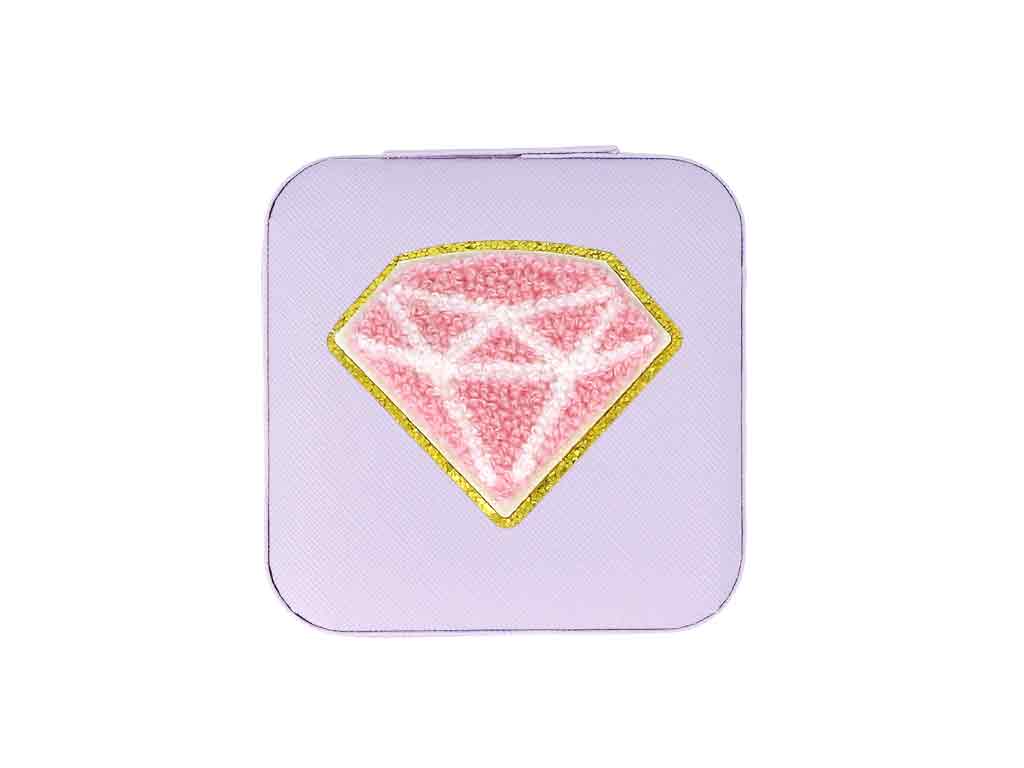 BB Klostermann Schmuckbox Diamant lila