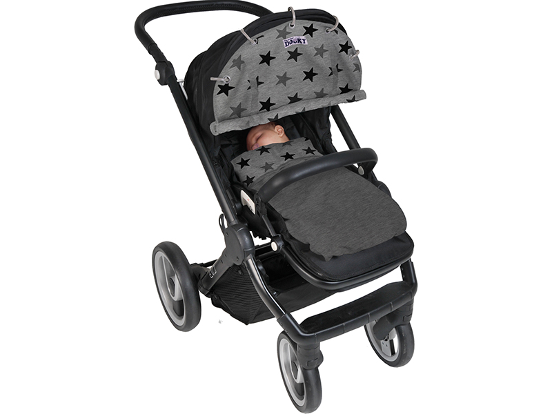 Dooky Sonnenblende in Stern Grau