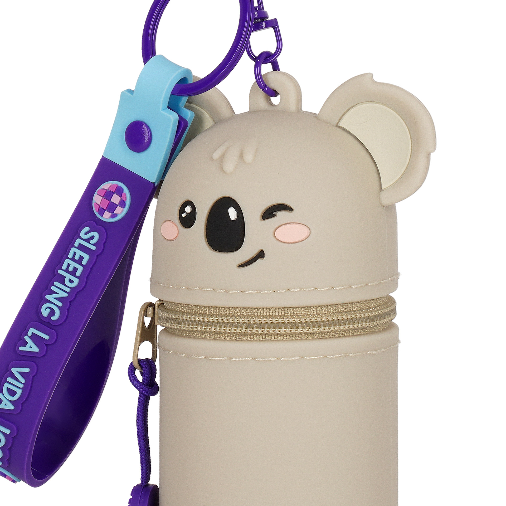 Legami Mini Kawaii Münztasche mit Schlüsselanhänger Koala
