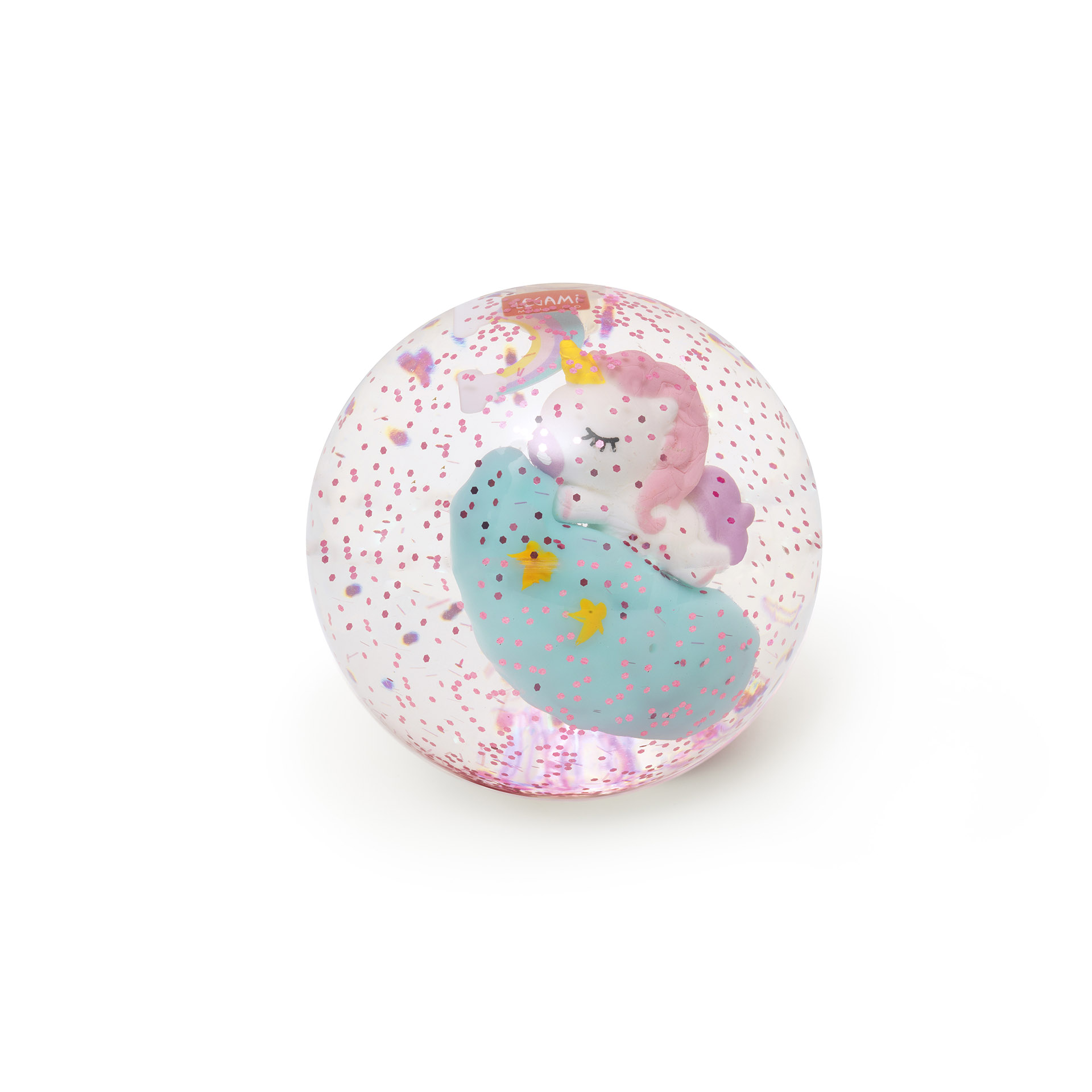 Legami Leuchtender Springball Flummi Unicorn Einhorn