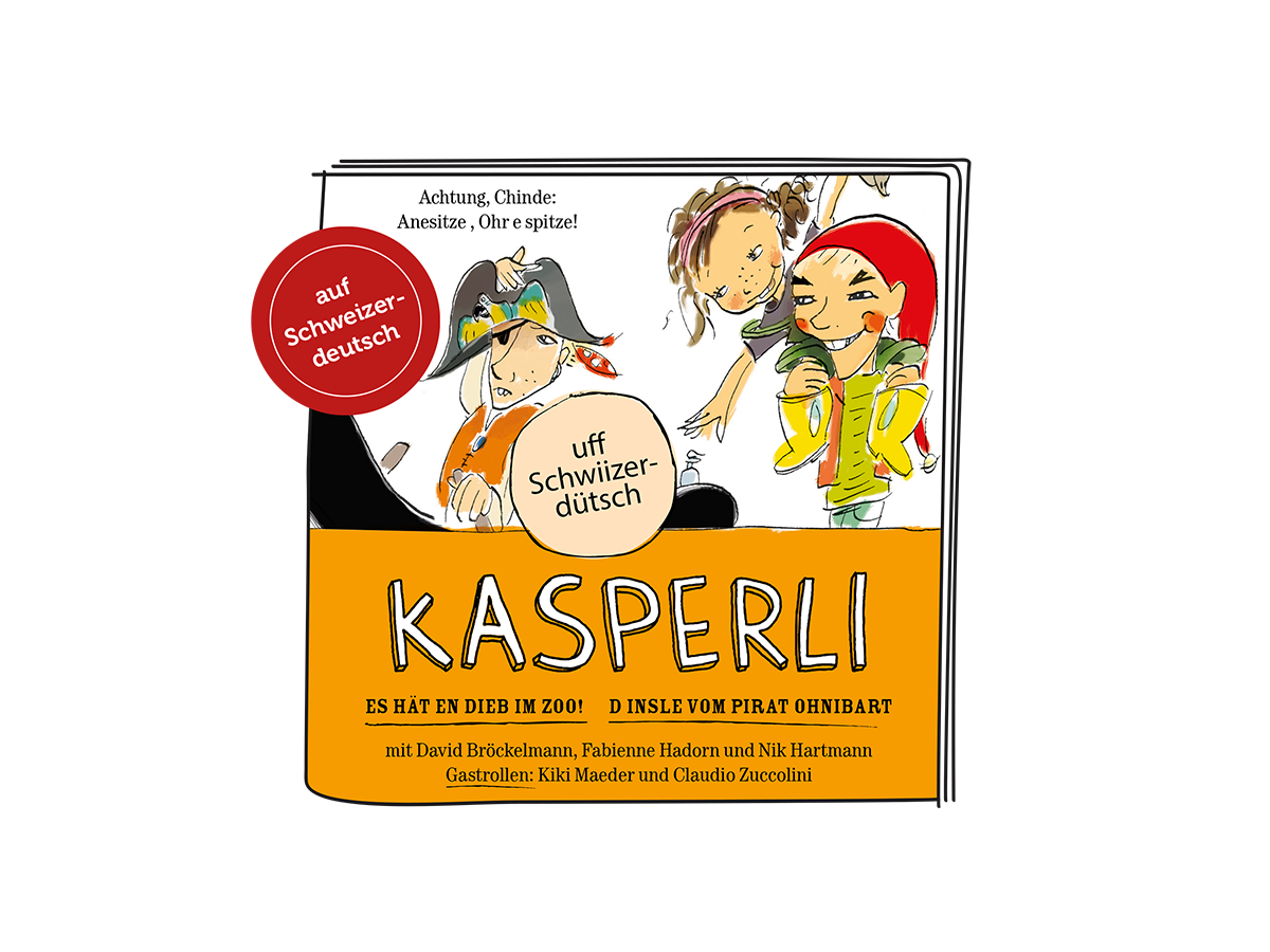 Tonies Kasperli Es hät en Dieb im Zoo! und D Insle vom Pirat Ohnibart