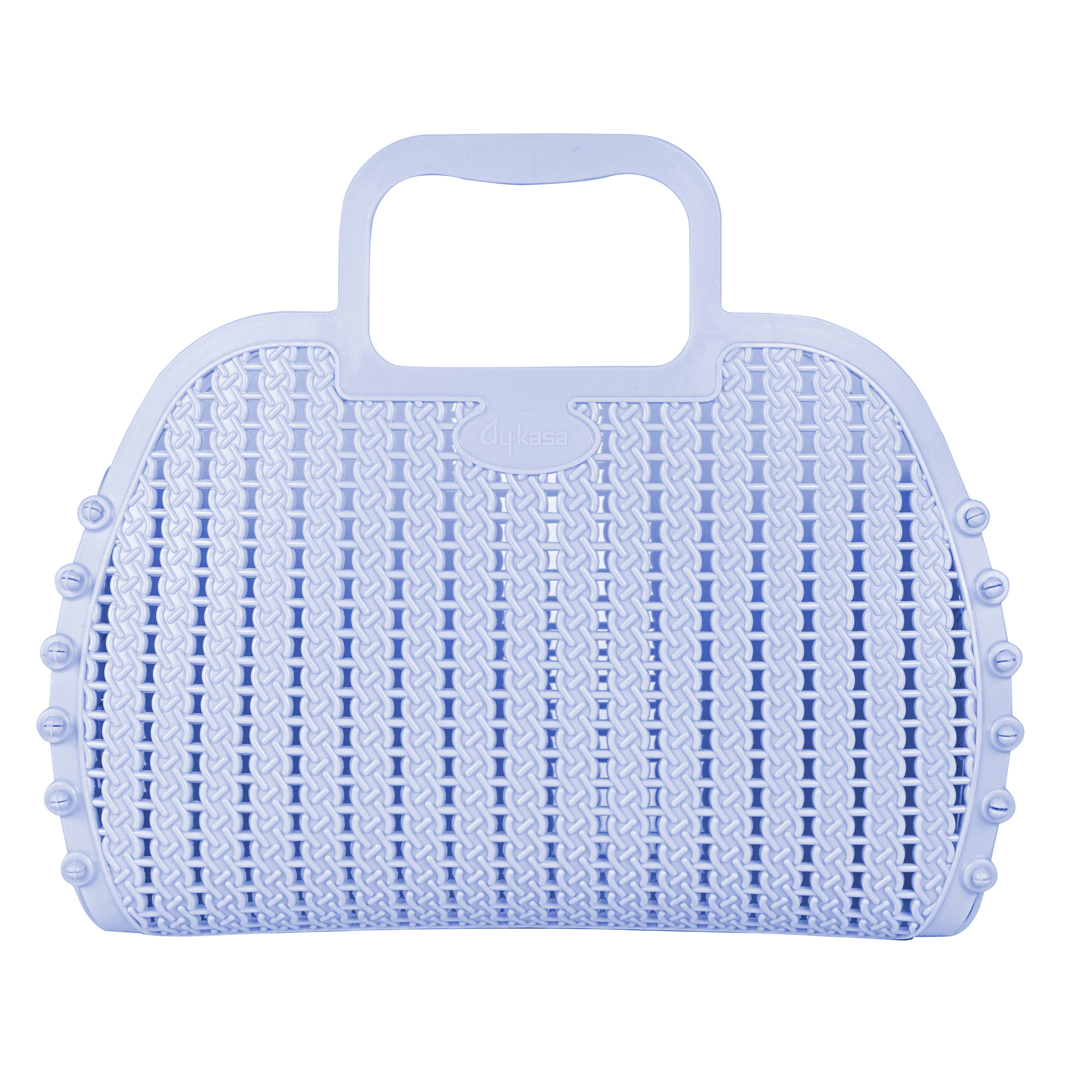 Ay-Kasa Korb Basket Plastik-Korb blau klein Ay-Kasa Korb Basket Plastik-Korb blau klein