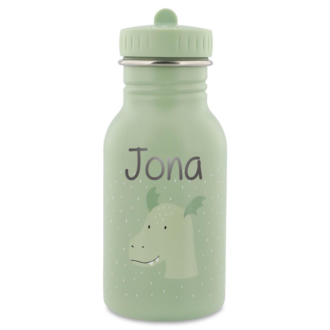 Trixie Trinkflasche aus Edelstahl Drache 350ml personalisiert