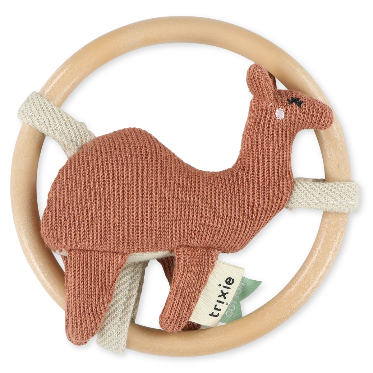 Trixie Kamel Rassel mit Holzring braun