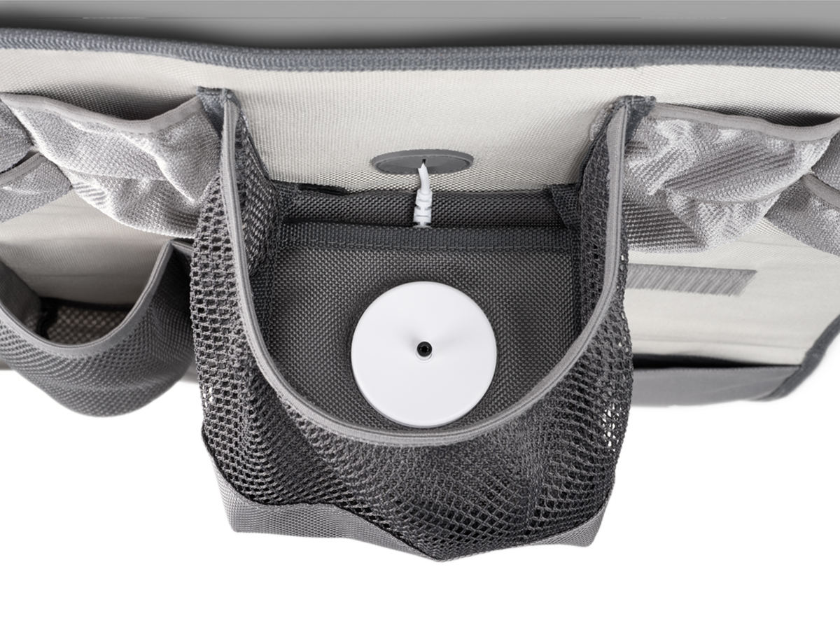 Tonies Auto Organizer inkl. Minitasche Design Yeti Anthrazit Tonies Auto Organizer inkl. Minitasche Design Yeti Anthrazit