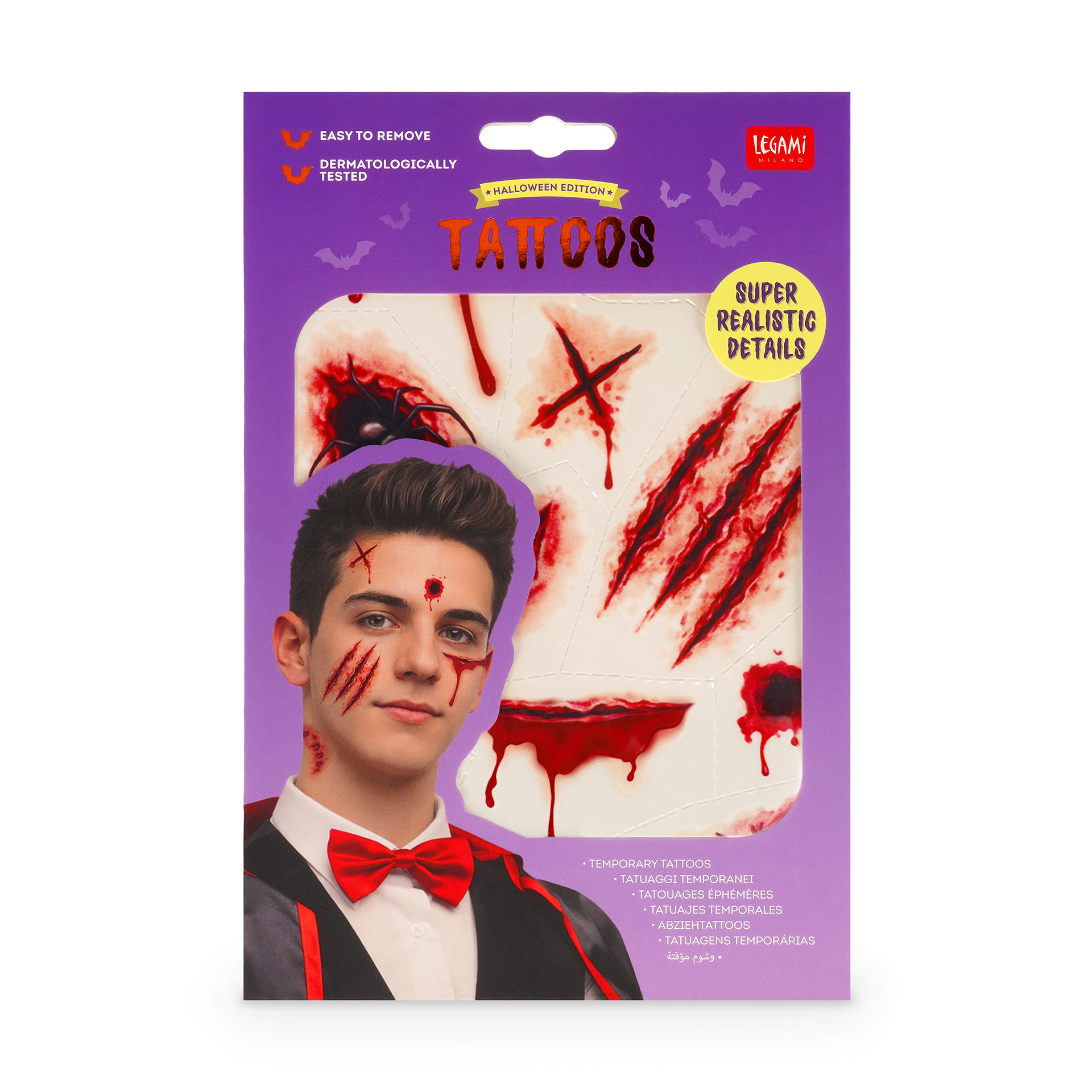 Legami Abziehtattoos Creepy Tattoos Narben