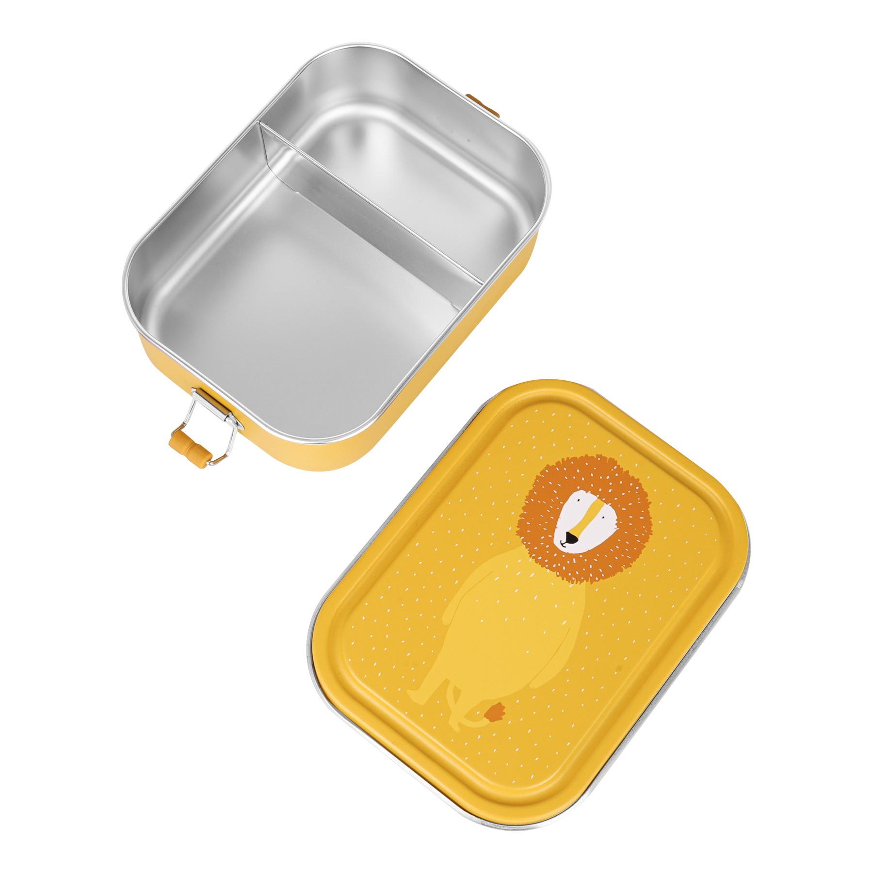 Trixie Brotdose Lunchbox aus Edelstahl Mr Lion Löwe Gelb Large Trixie Brotdose Lunchbox aus Edelstahl Mr Lion Löwe Gelb Large