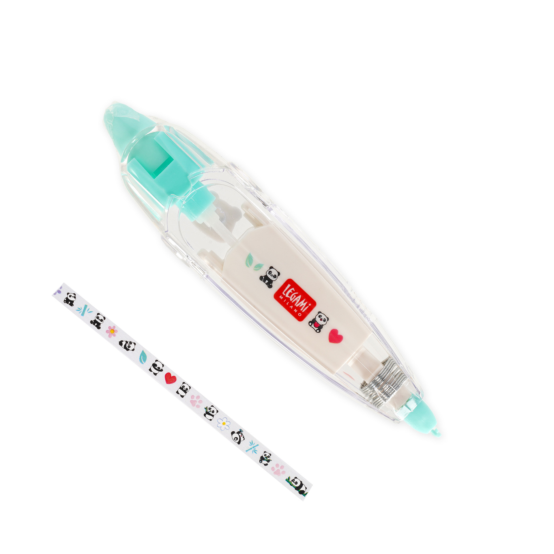 Legami Stift mit Dekoband Panda - Deco Tape Panda