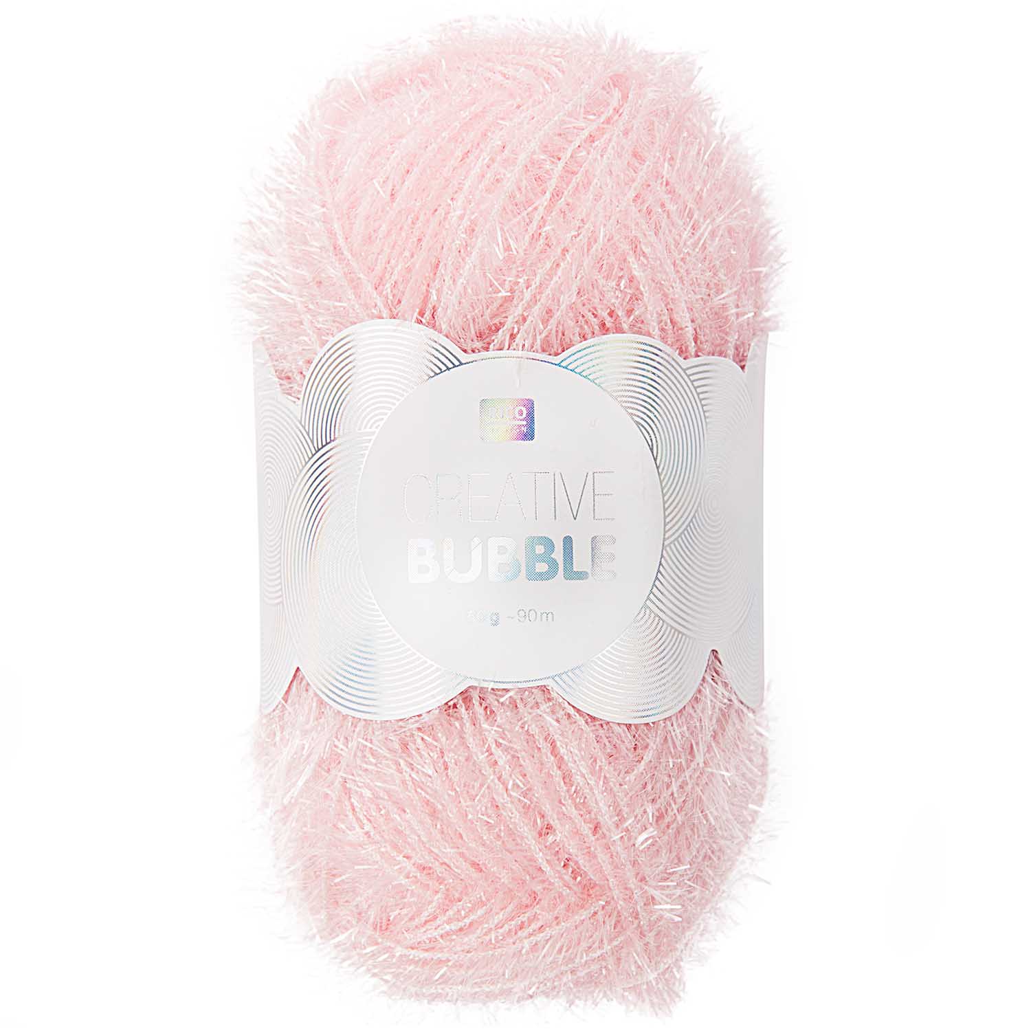 Rico Design Creative Bubble das innovative Schwammgarn 50g Farbe 003 Rosa