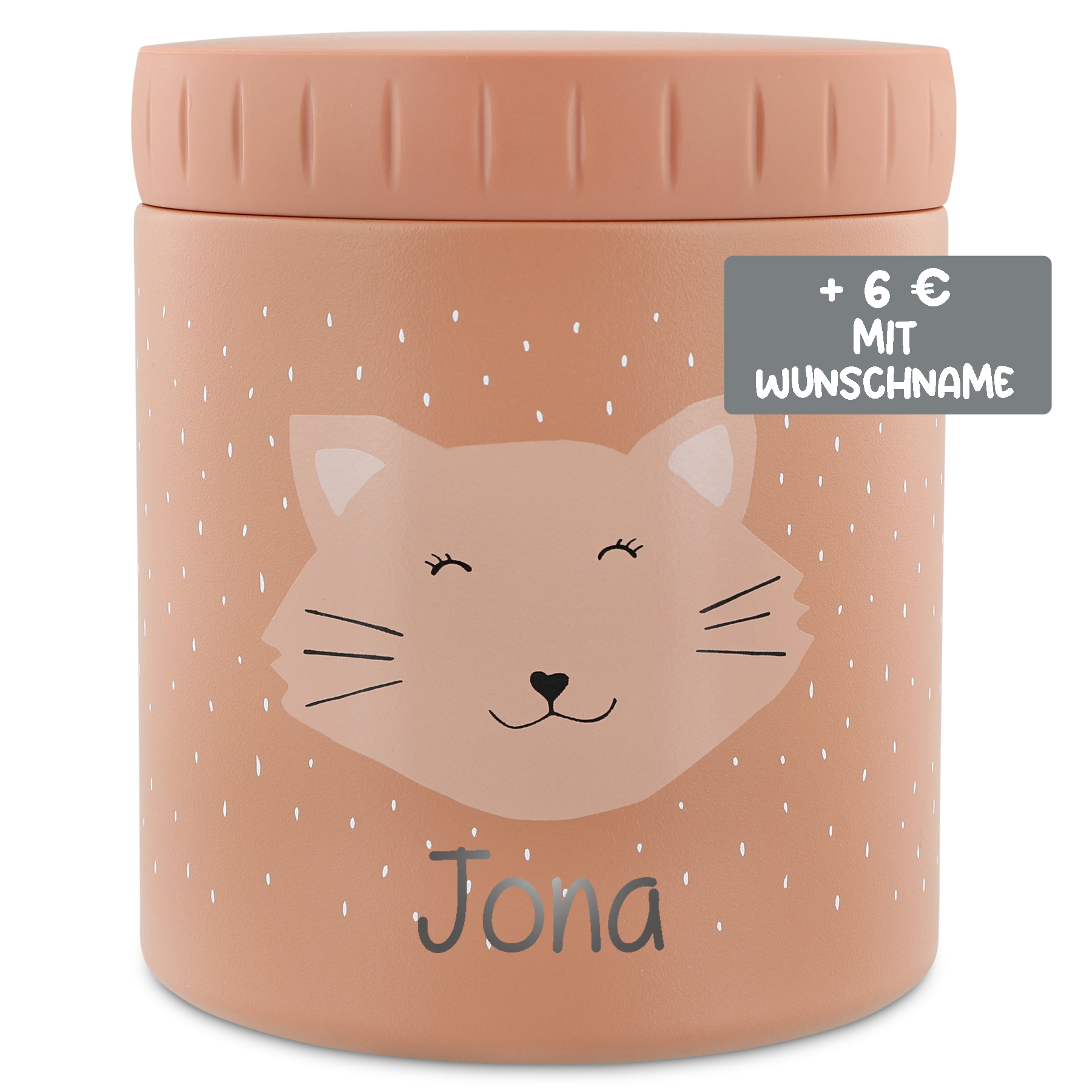Trixie Baby Isolierbehälter Lunchbox Edelstahl Mrs Cat Katze 300 ml