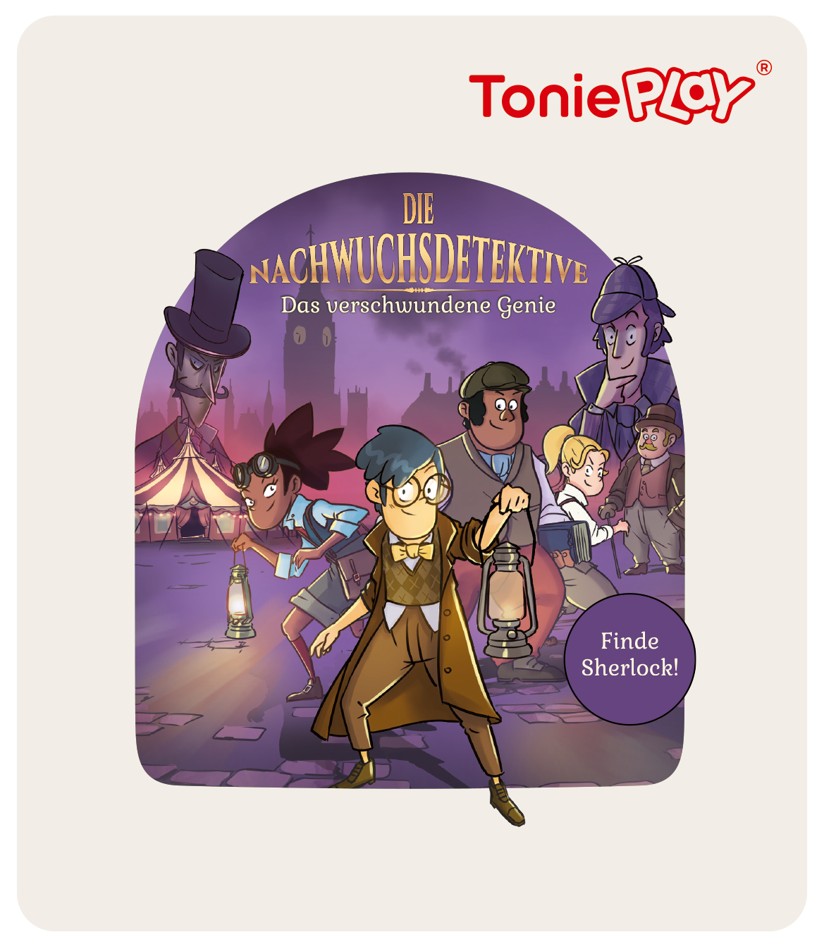 Tonies Tonieplay Die Nachwuchsdetektive Das verschwundene Genie  ab 7 Jahren