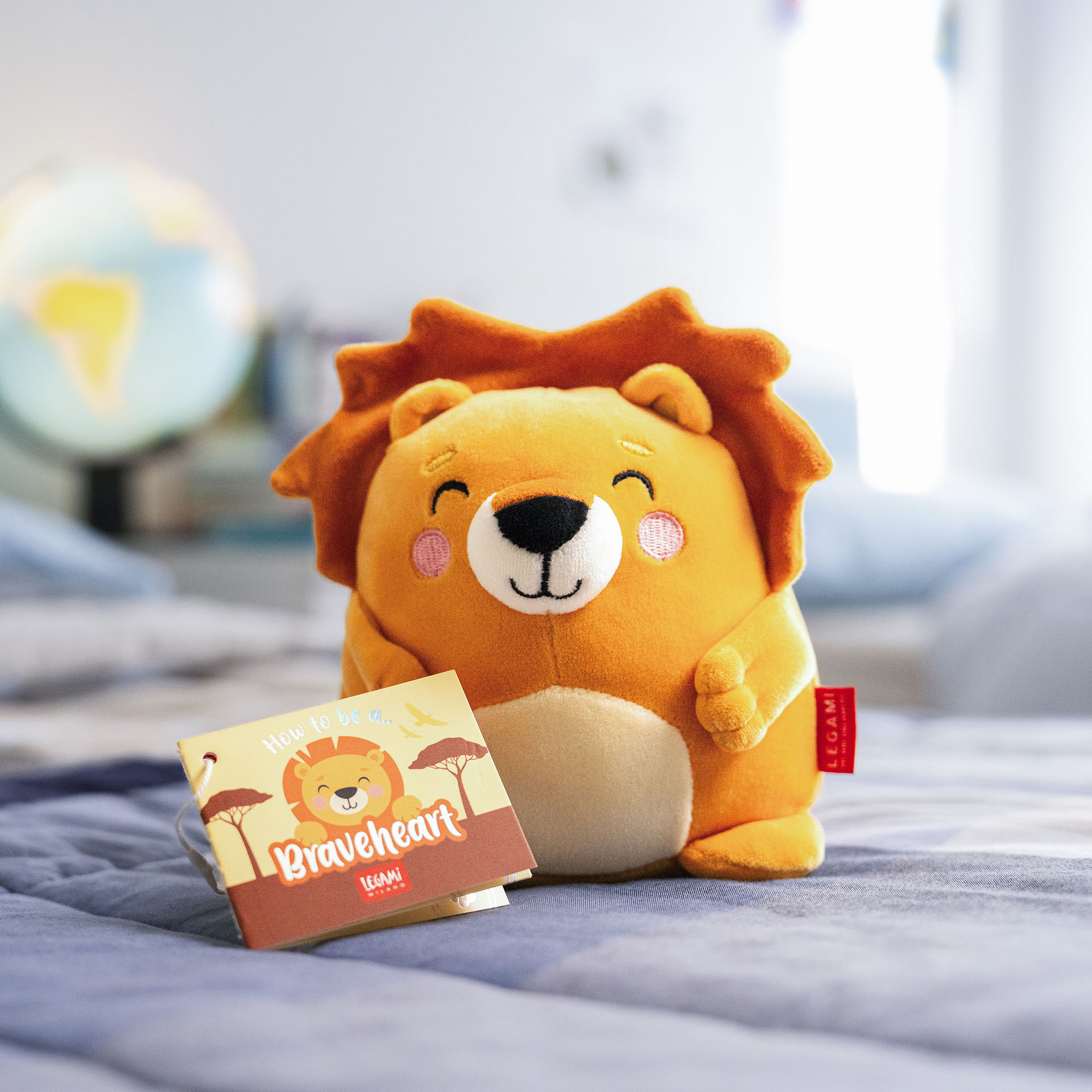 Legami Plüschtier Kuscheltier Super Soft Mini Lion Löwe