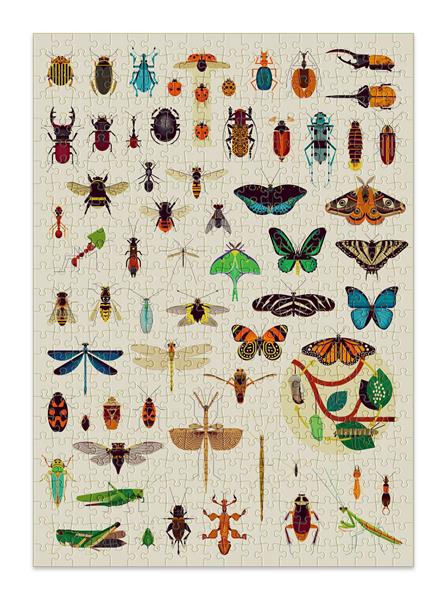 Poppik Discovery Puzzle Motiv Insekten 500 Teile