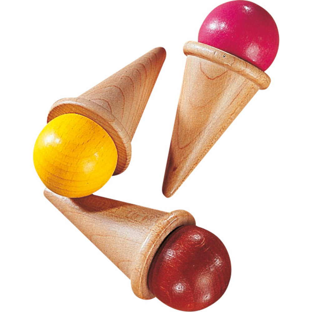 Haba Eistüte aus Holz für den Kaufladen oder Spielküche