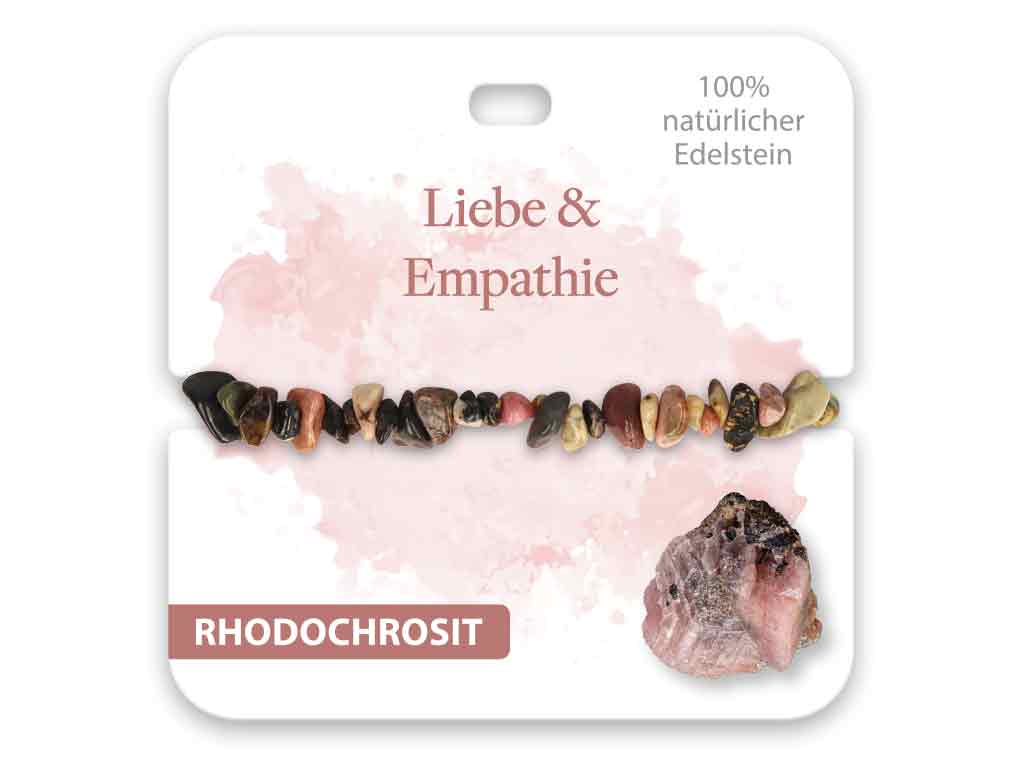 BB Klostermann Edelstein Armband Rhodochrosit Liebe & Empathie