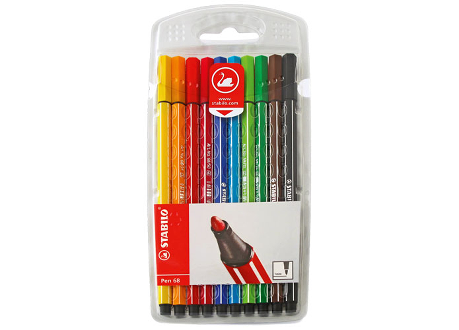 Stabilo Fasermaler Pen 68 10 Stück
