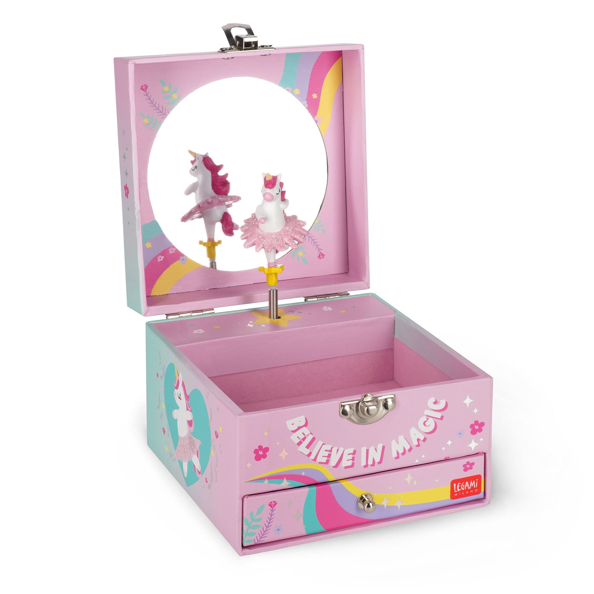 Legami Schmuckkasten mit Spieluhr Music Box Unicorn Einhorn