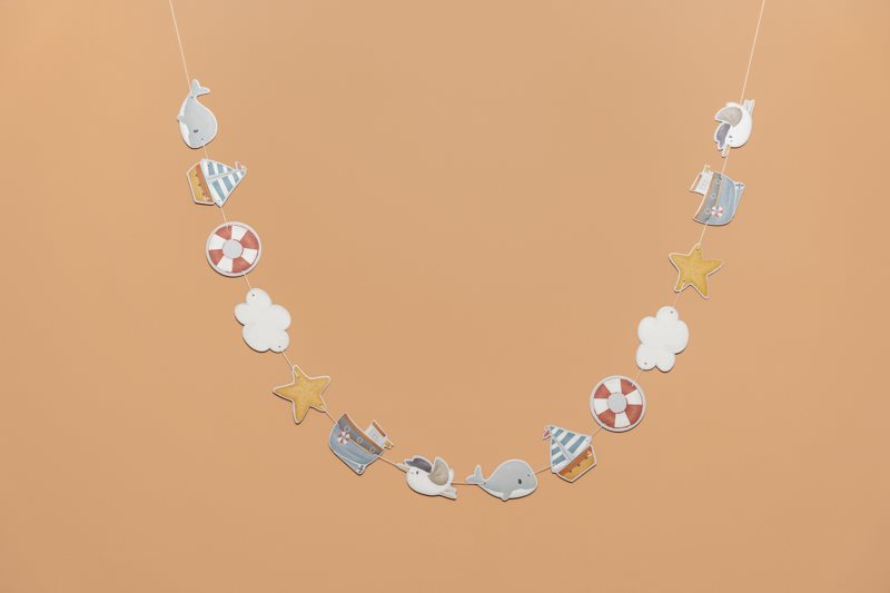 Little Dutch Deko Girlande Sailors Bay Hafenmotive