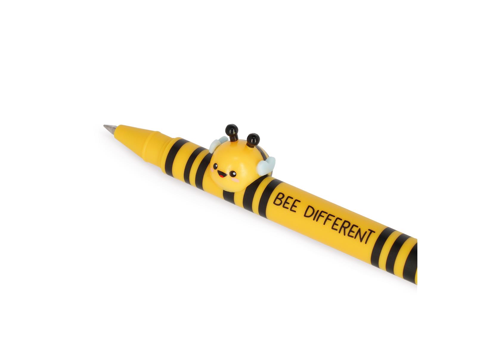 Legami Gel Stift mit Tierdeko Lovely Friends Bee Biene