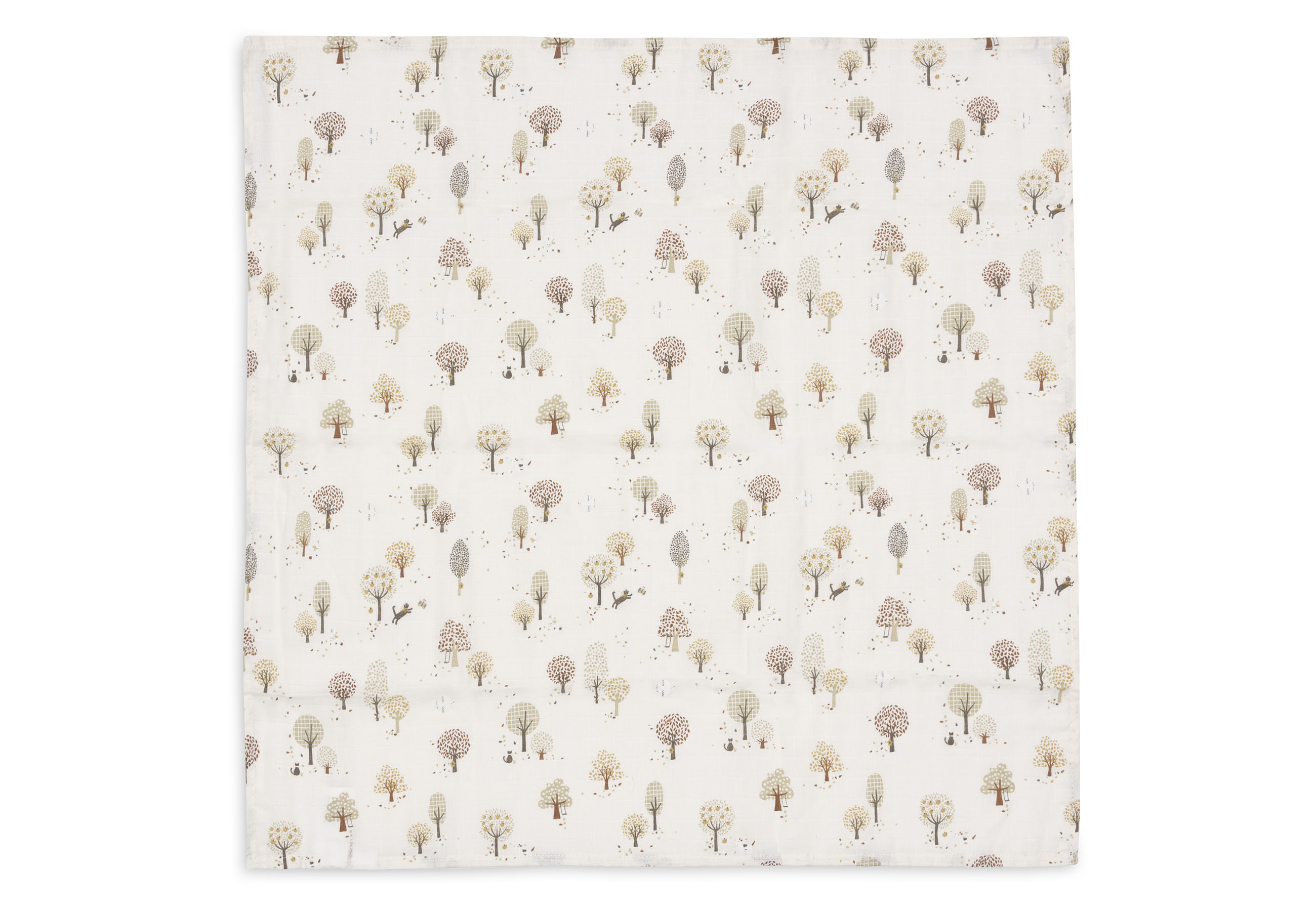 Jollein Spucktuch Hydrophil 70 x 70 cm Tiny Park 3er Pack