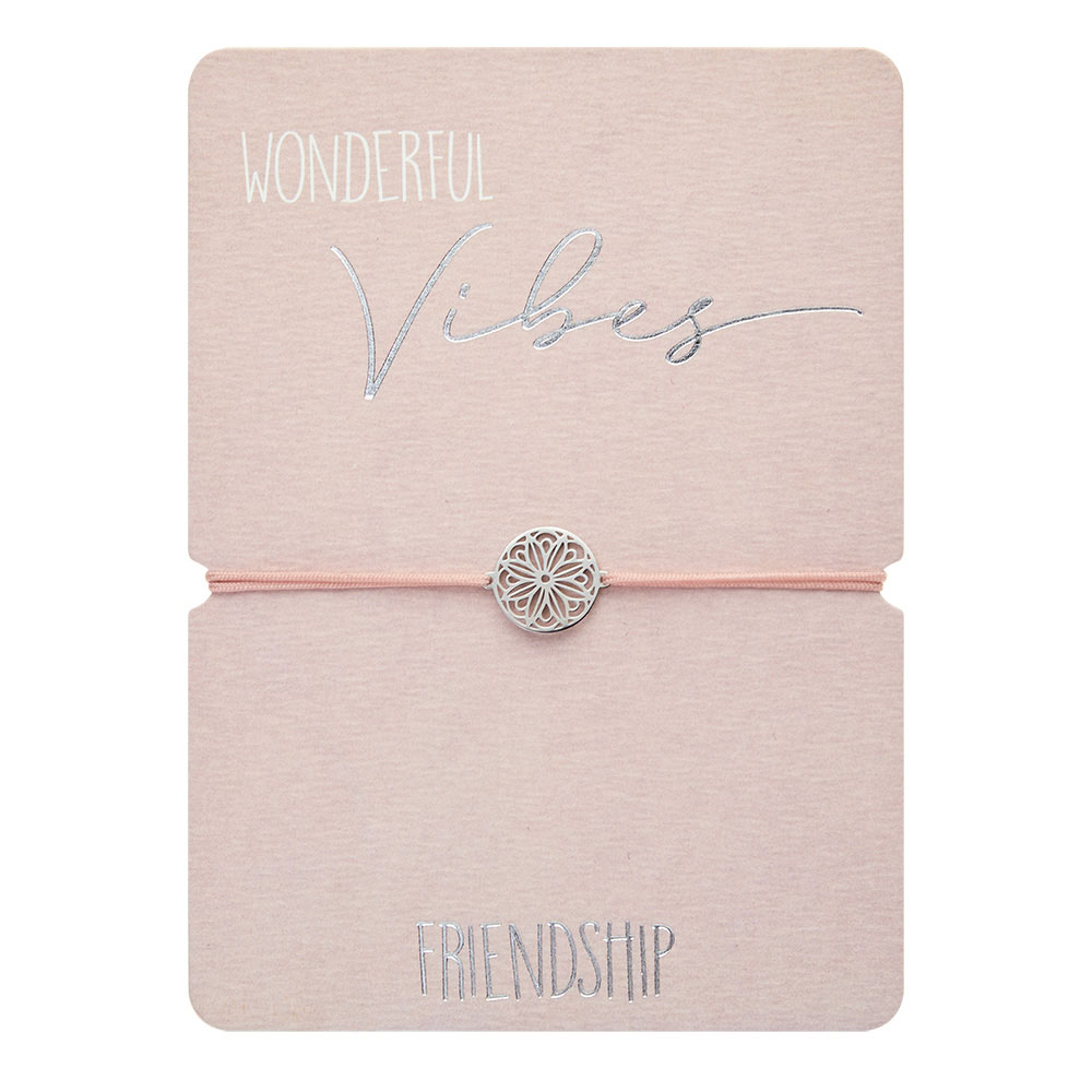 Armband Wonderful Vides Edelstahl Friendship