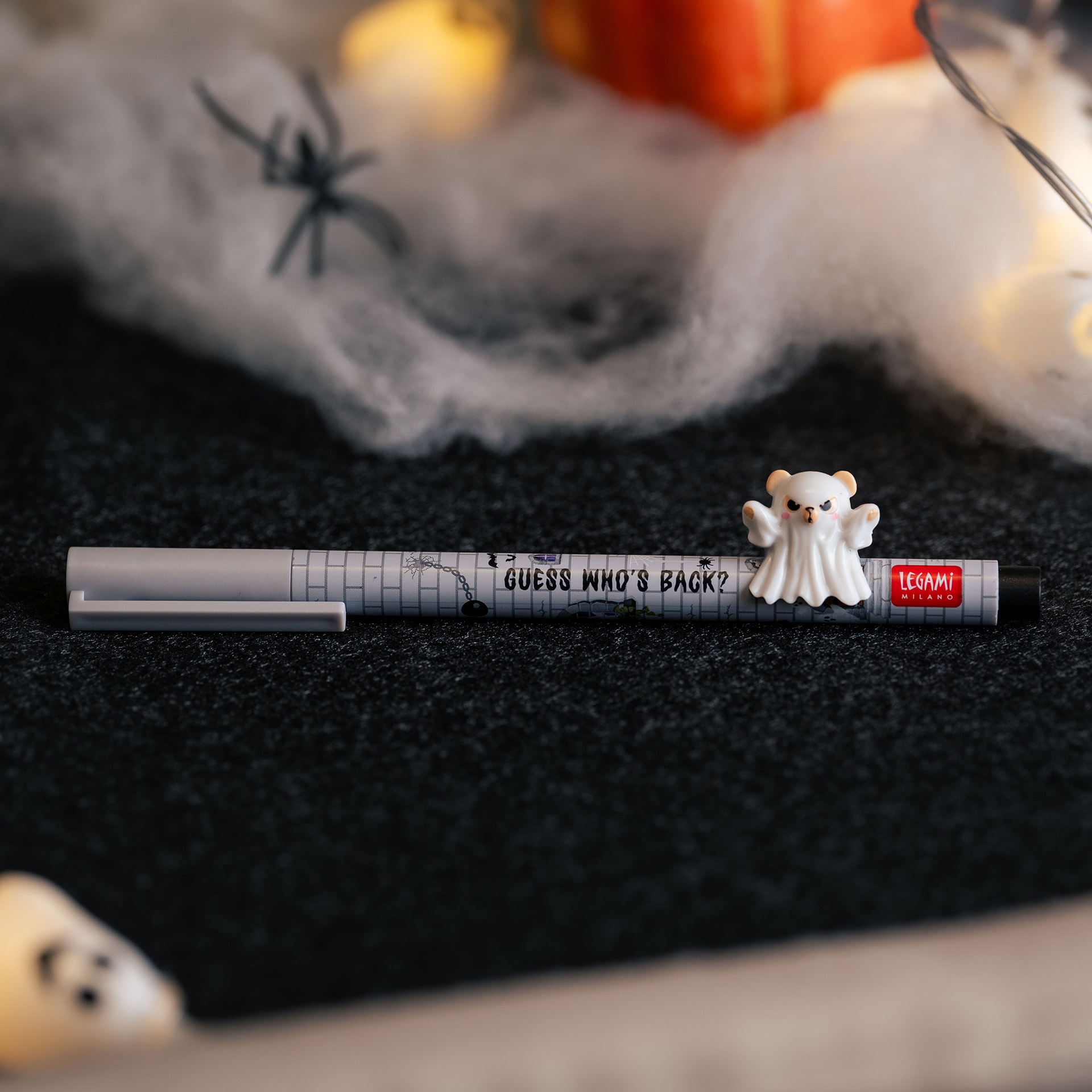 Legami Set mit 2 Gelstiften mit Deko-Figur Lovely Friends Spooky Party