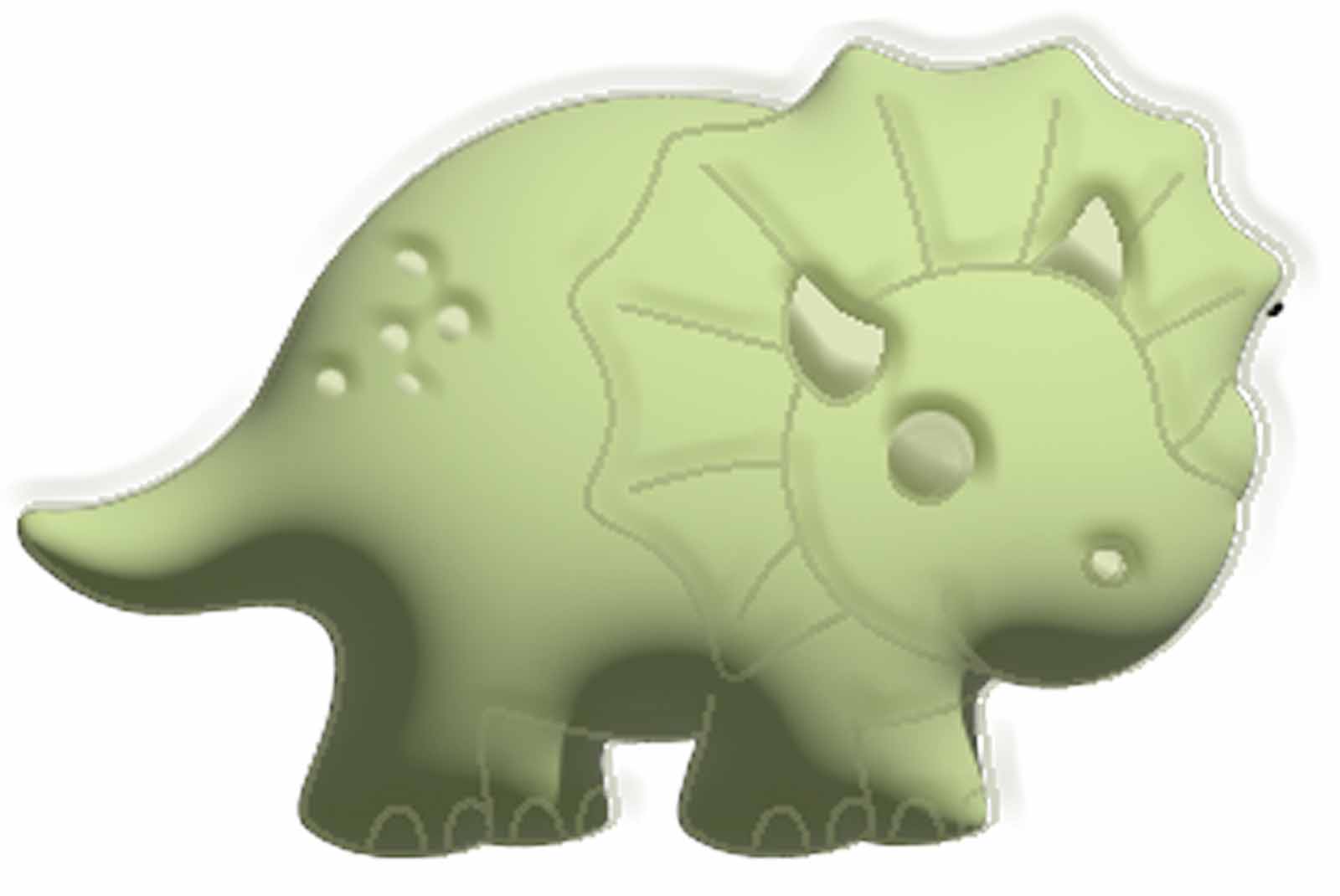Spielstabil Sandförmchen T-Rex oder Triceratops, sortiert