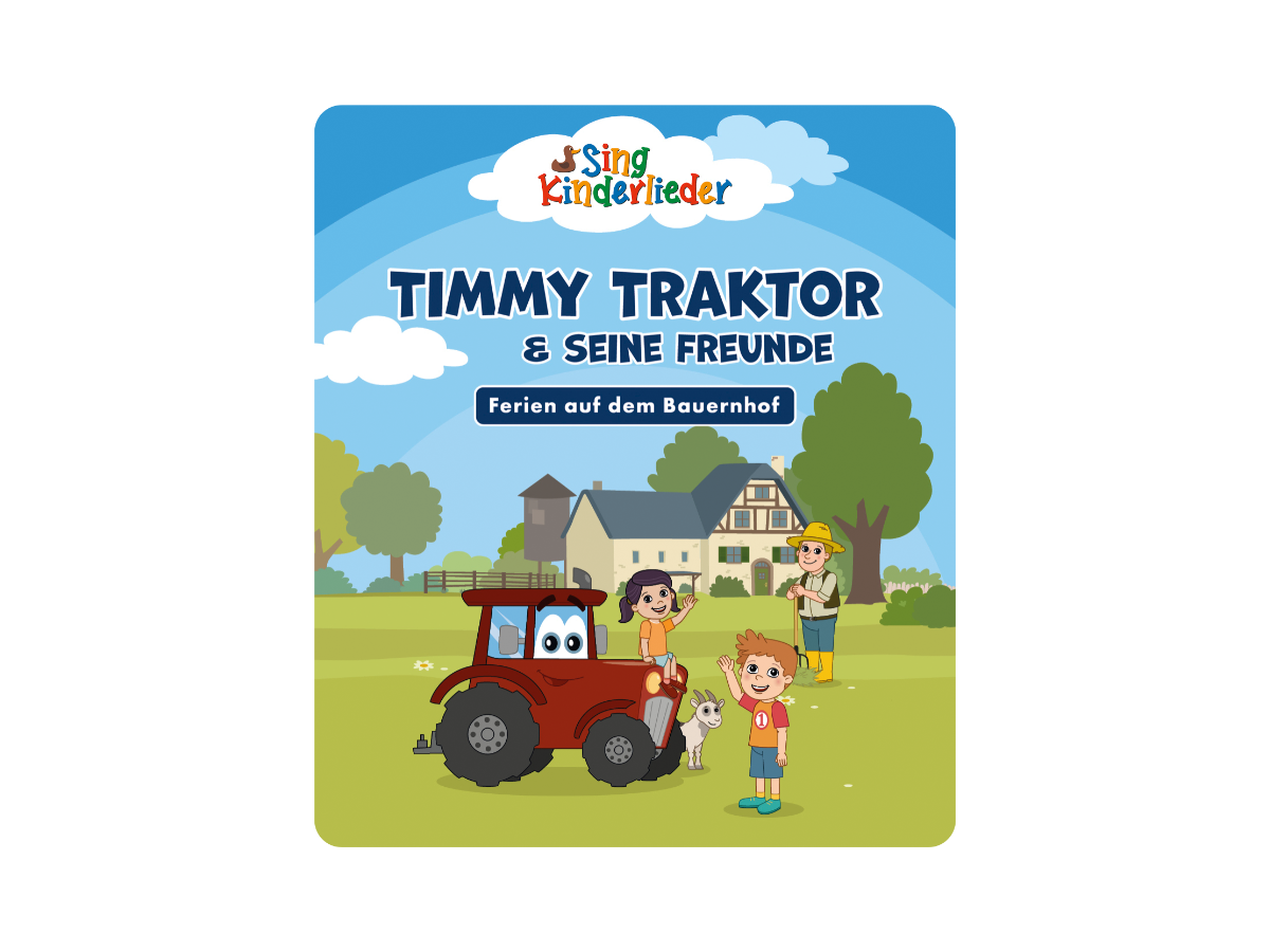 Tonies Sing Kinderlieder Timmy Traktor & seine Freunde ab 1 Jahr