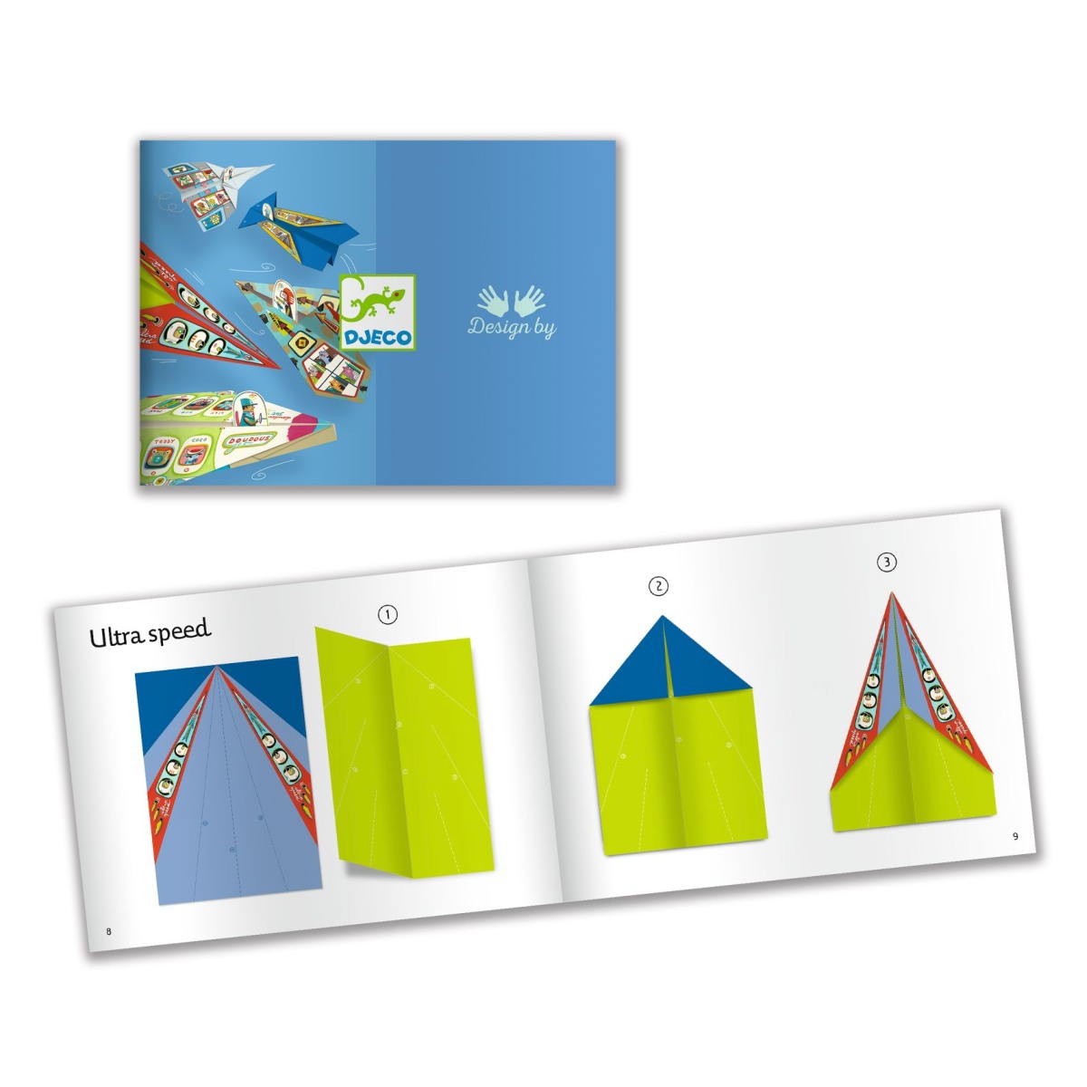 Djeco Bastelset Origami Flugzeuge Djeco Bastelset Origami Flugzeuge