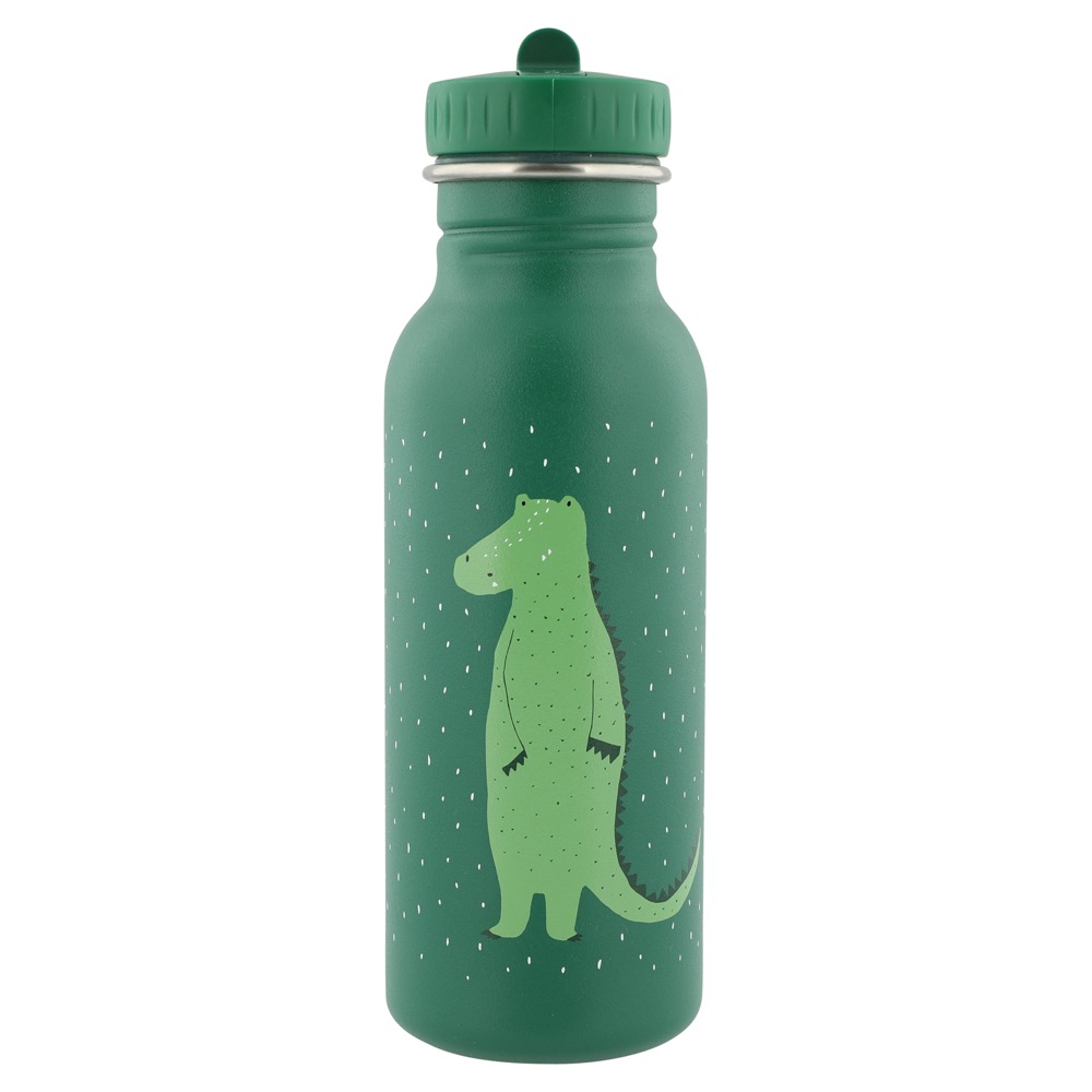 Trixie Trinkflasche aus Edelstahl Mr Crocodile Krokodil grün 500ml personalisiert Trixie Trinkflasche aus Edelstahl Mr Crocodile Krokodil grün 500ml personalisiert