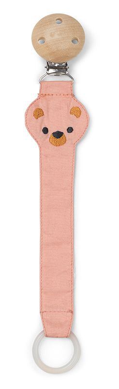 Franck & Fischer Schnullerkette Schnullerband Teddy Rose