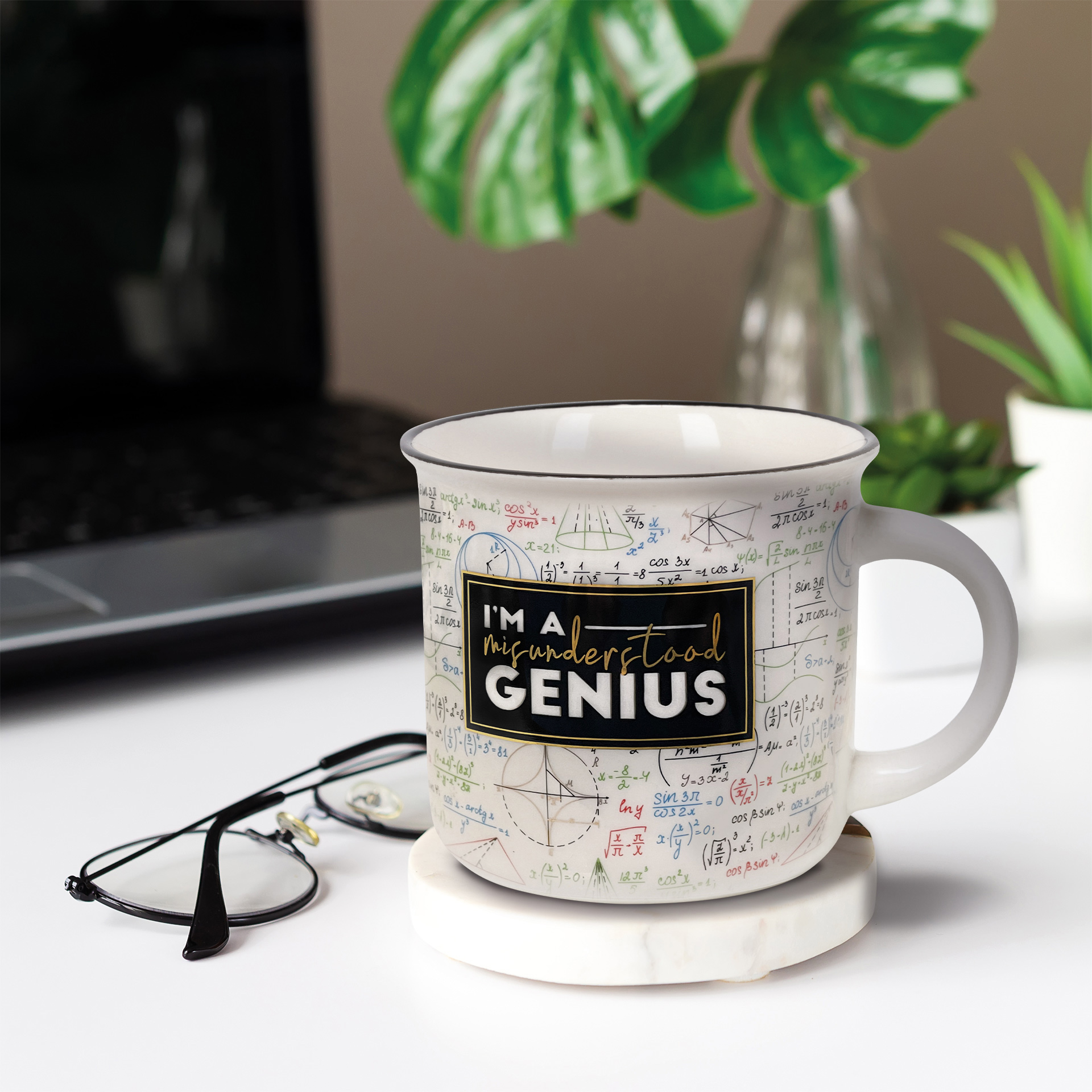 Legami Porzellantasse Trinkbecher Cu-Puccino Genius Legami Porzellantasse Trinkbecher Cu-Puccino Genius
