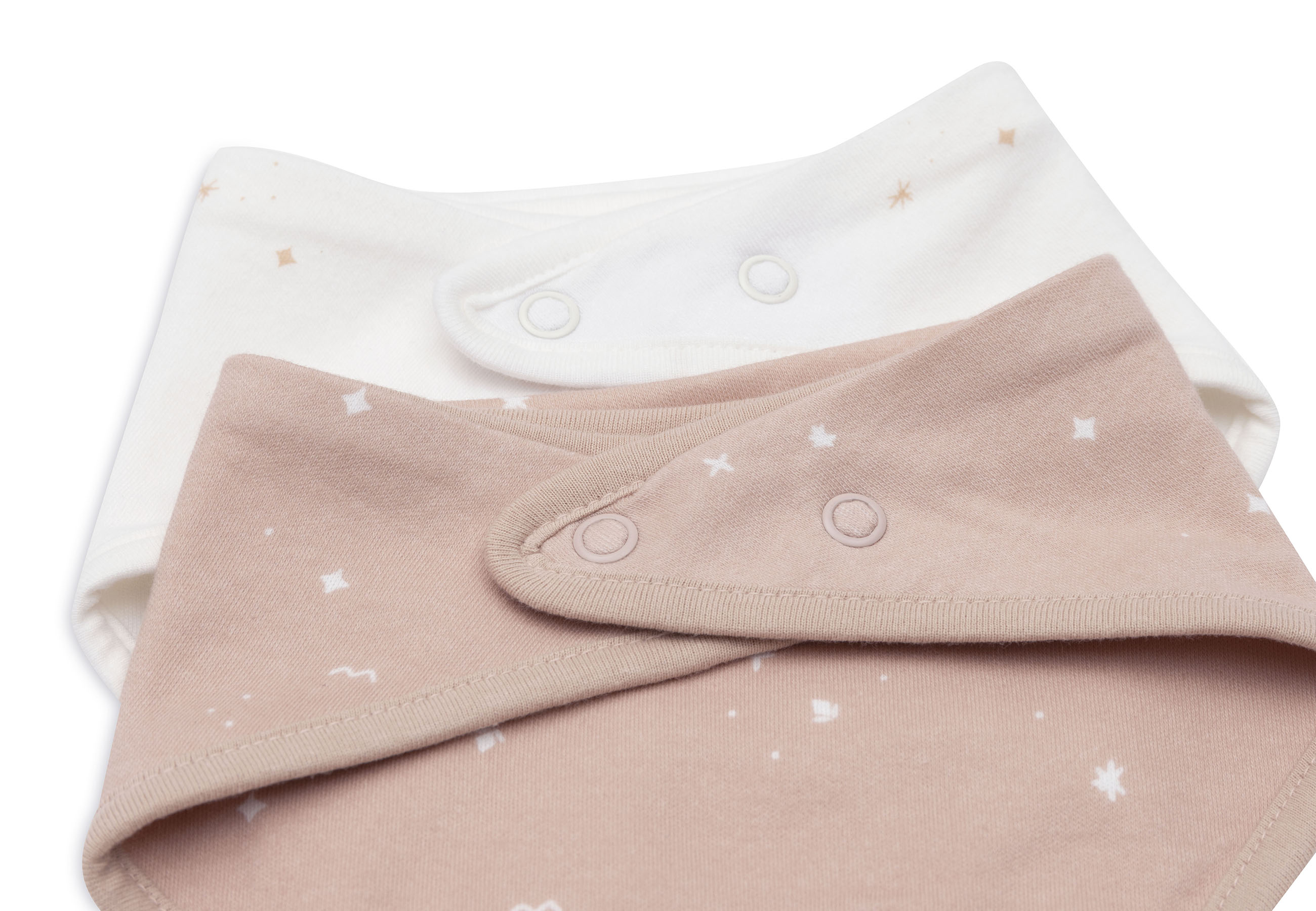 Jollein Lätzchen Bandana Twinkling Wild Rose 2 Stück 