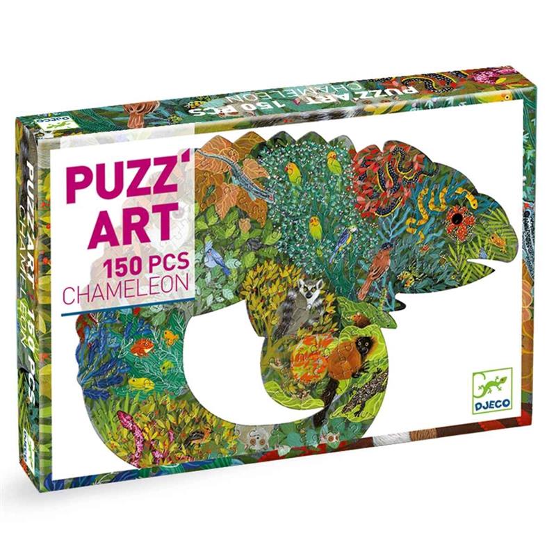 Djeco Puzzle Chameleon Puzz'Art 150 Teile