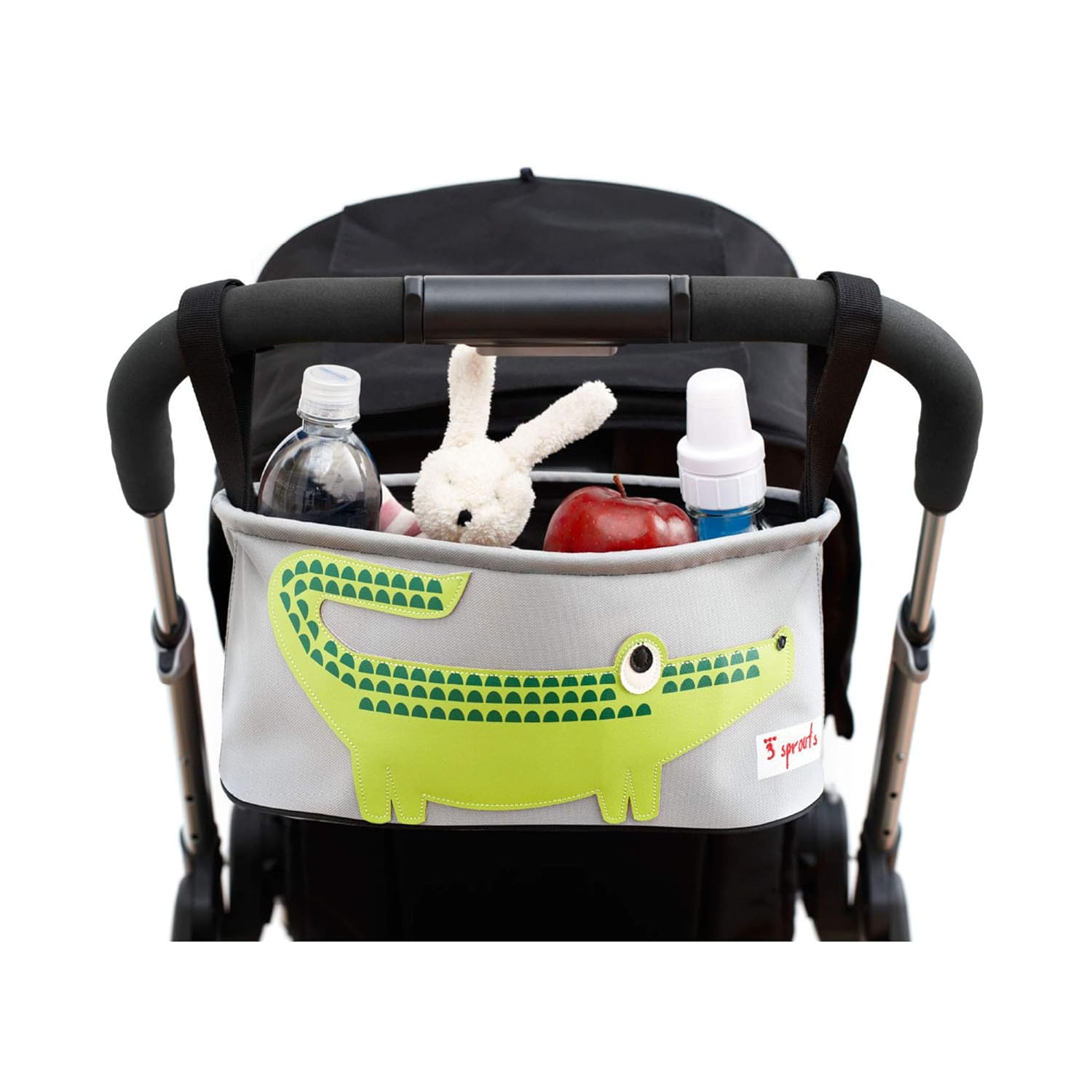 3 Sprouts Kinderwagentasche Kinderwagenorganizer Krokodil grün 3 Sprouts Kinderwagentasche Kinderwagenorganizer Krokodil grün