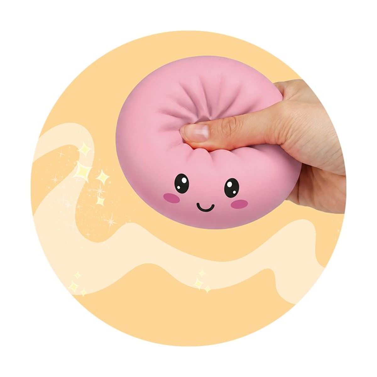 Trendhaus Squishy Dumpling Ø 9,7 cm sortiert